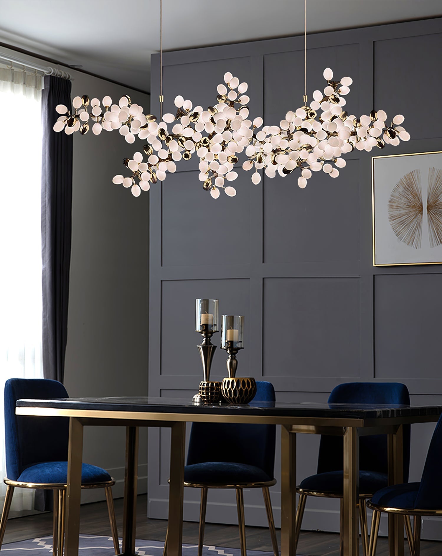 Cithaila Postmodern Luxury Bunch Glass Chandelier - Letslighting