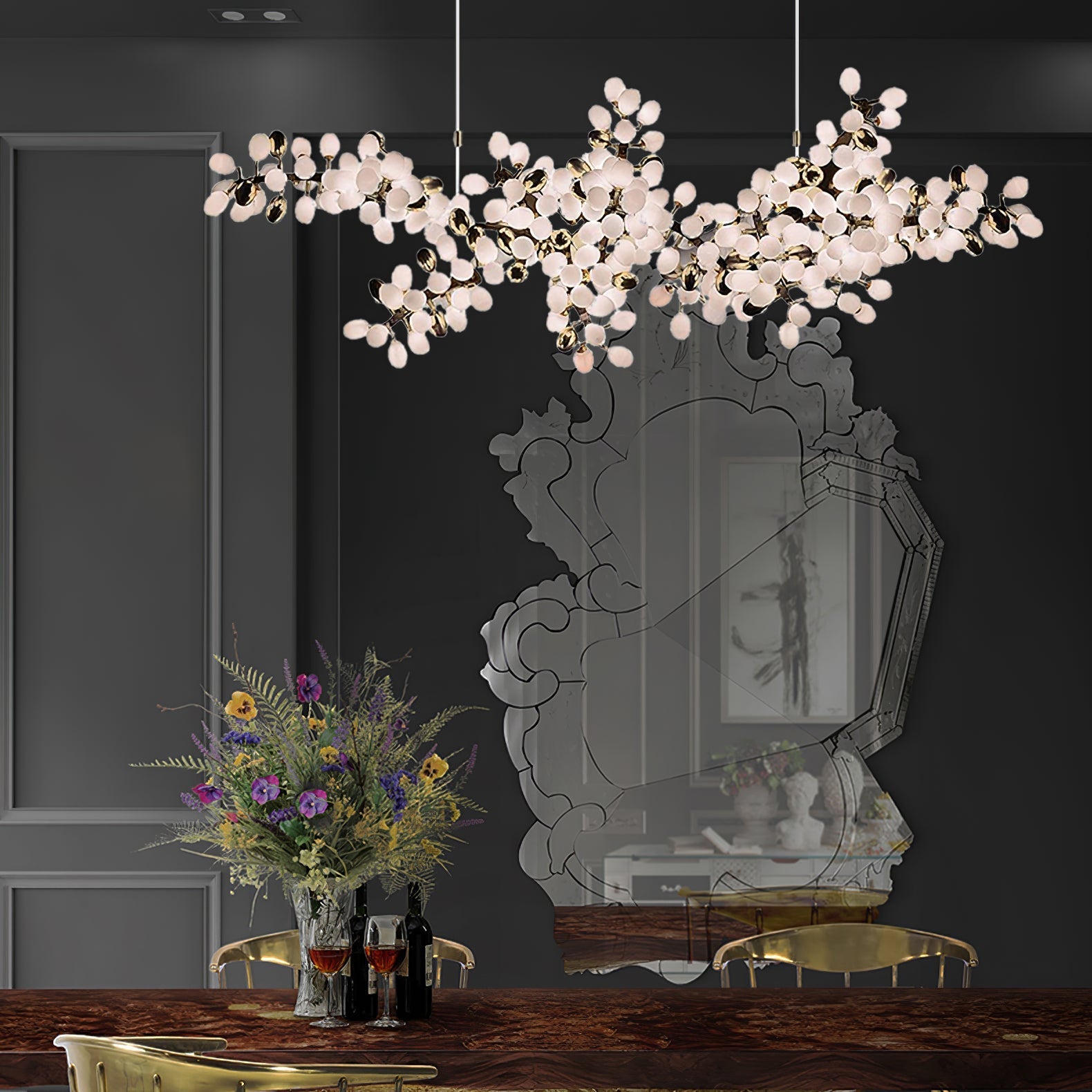 Cithaila Postmodern Luxury Bunch Glass Chandelier - Letslighting