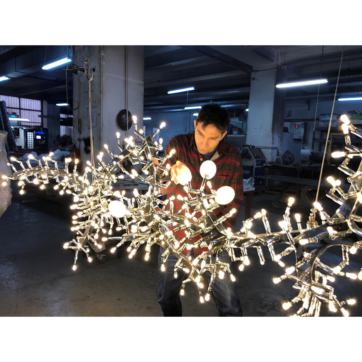 Cithaila Postmodern Luxury Bunch Glass Chandelier - Letslighting