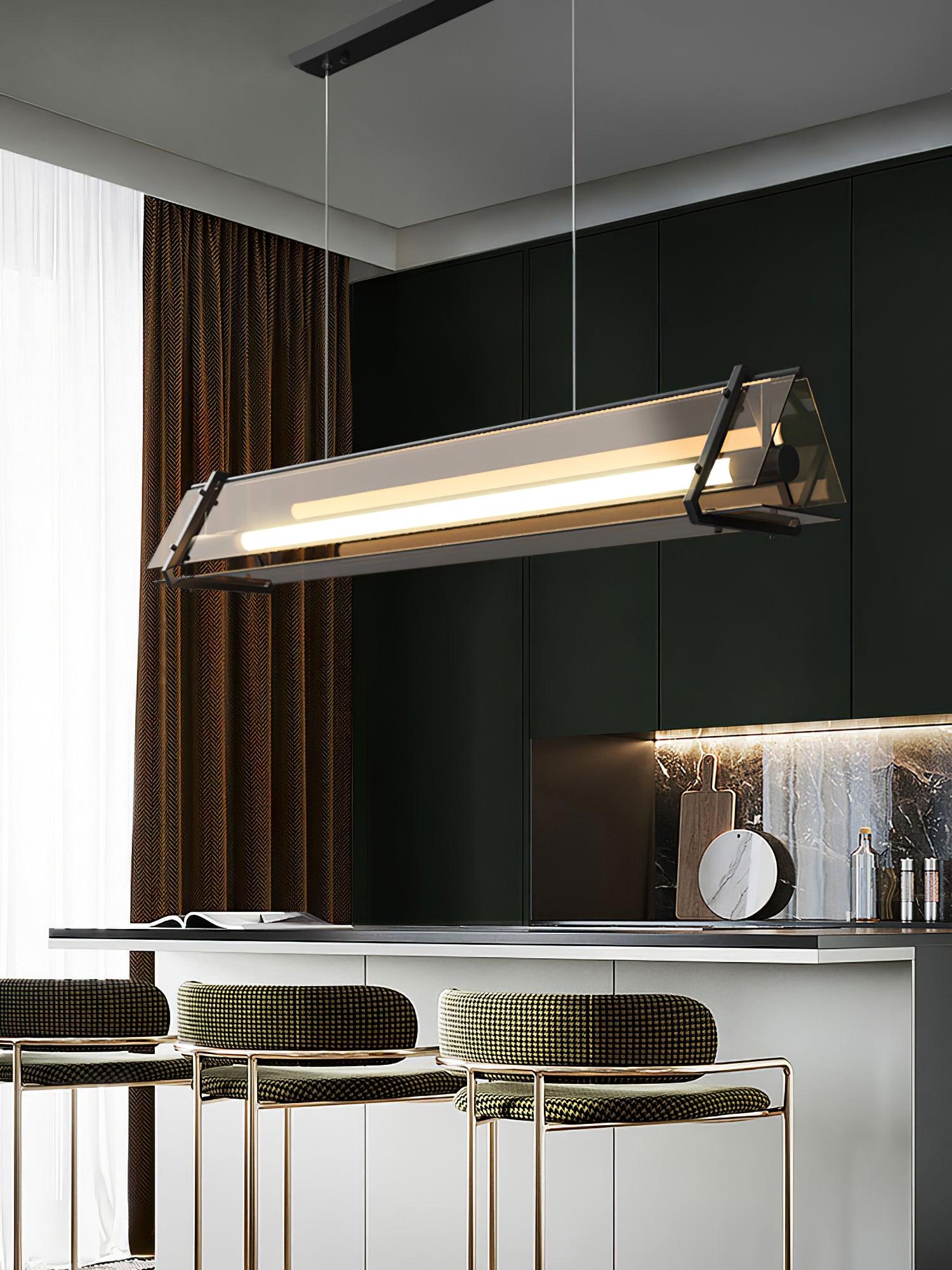Lunaris Glass Minimalistic Pendant Light - Letslighting