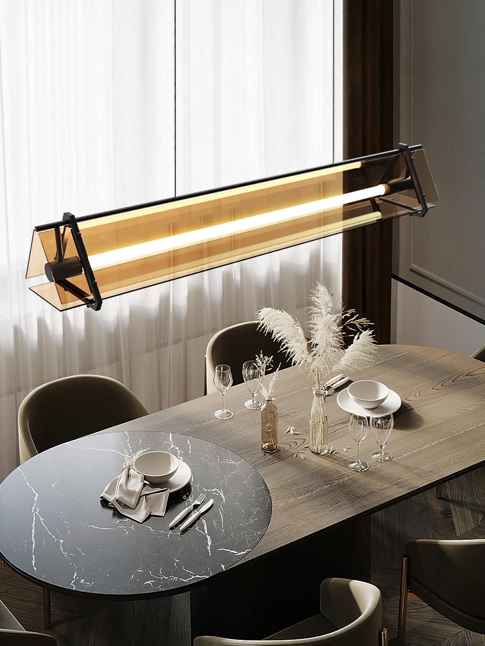Lunaris Glass Minimalistic Pendant Light - Letslighting