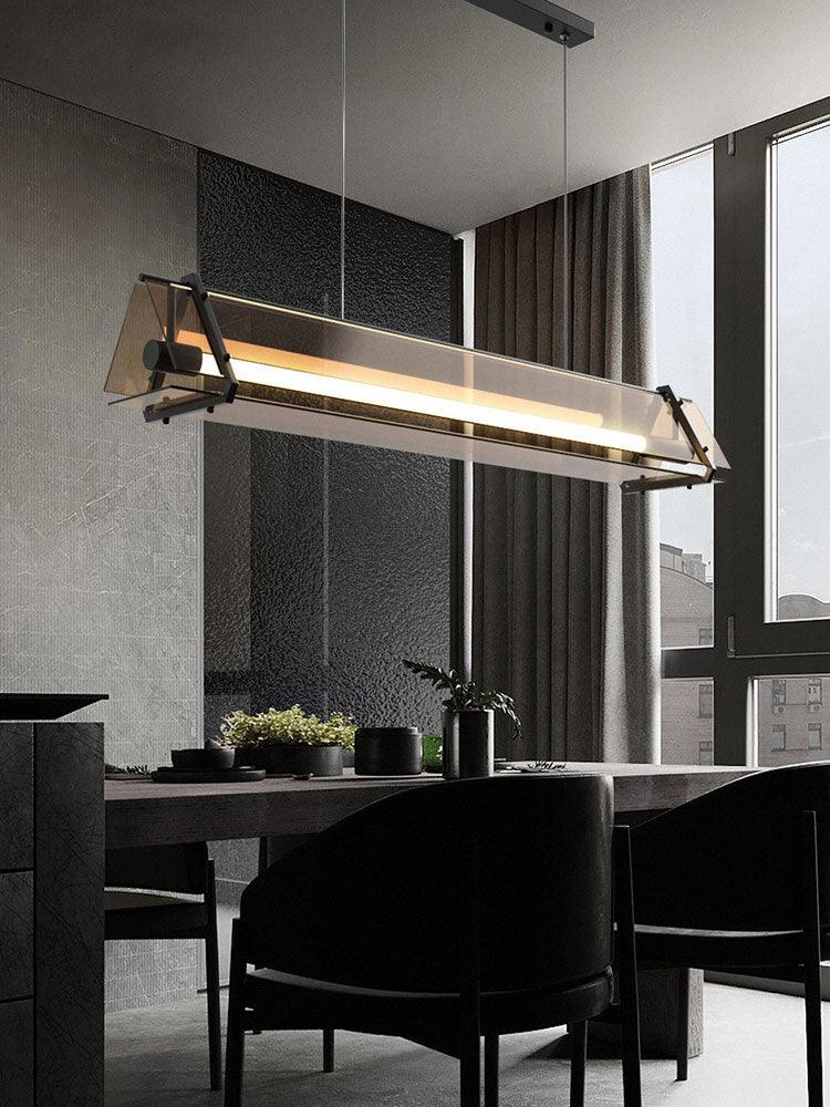 Lunaris Glass Minimalistic Pendant Light - Letslighting