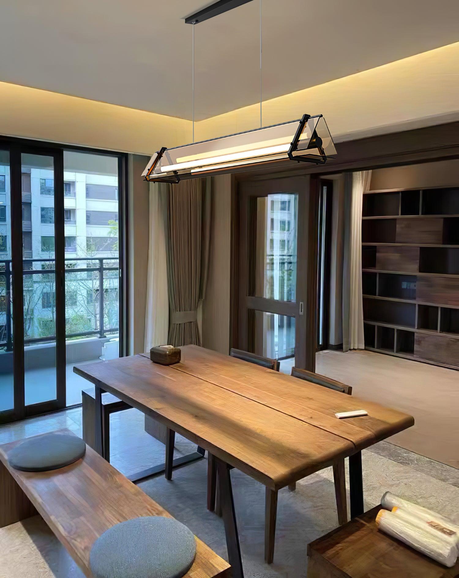 Lunaris Glass Minimalistic Pendant Light - Letslighting