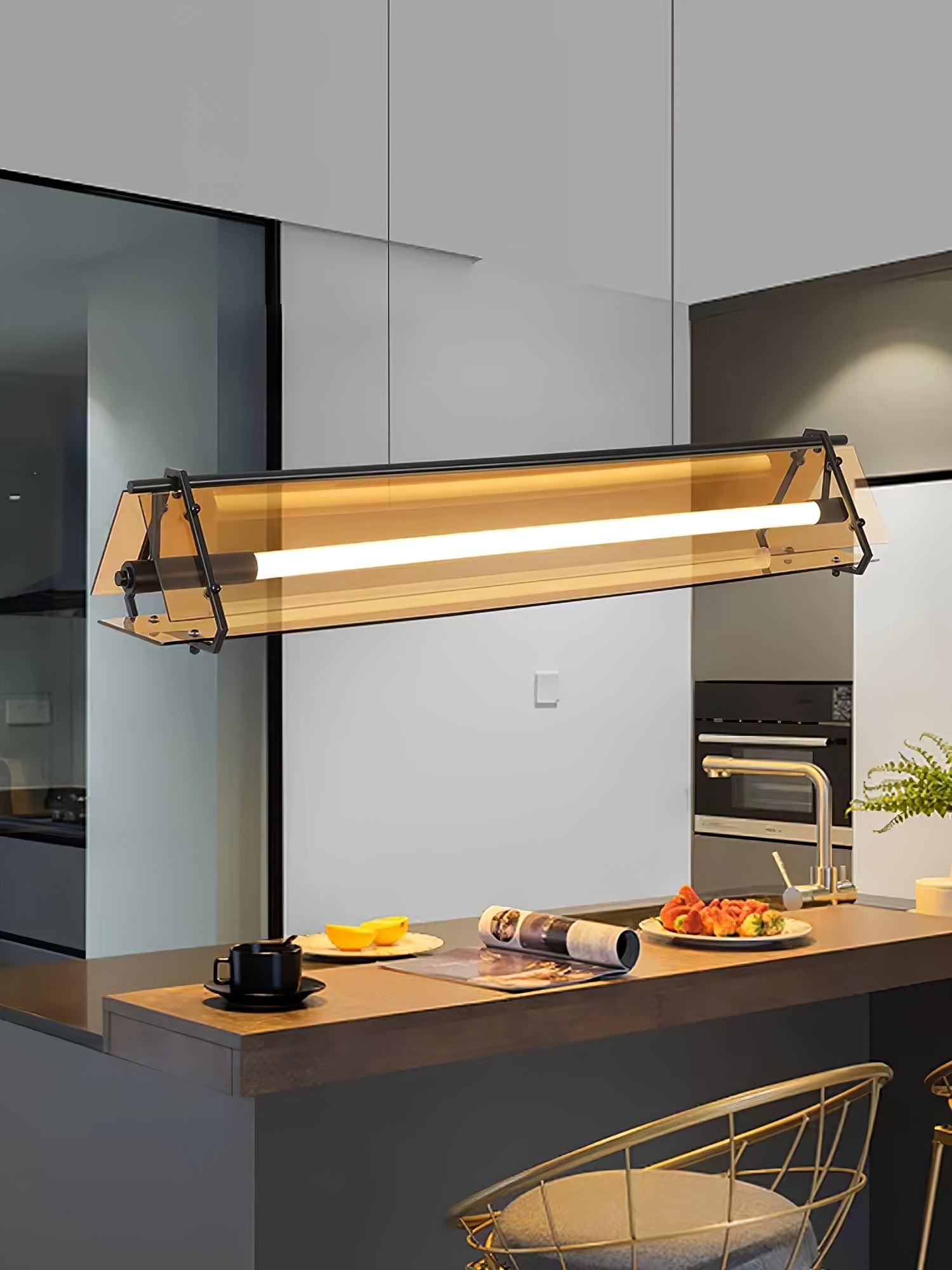 Lunaris Glass Minimalistic Pendant Light - Letslighting