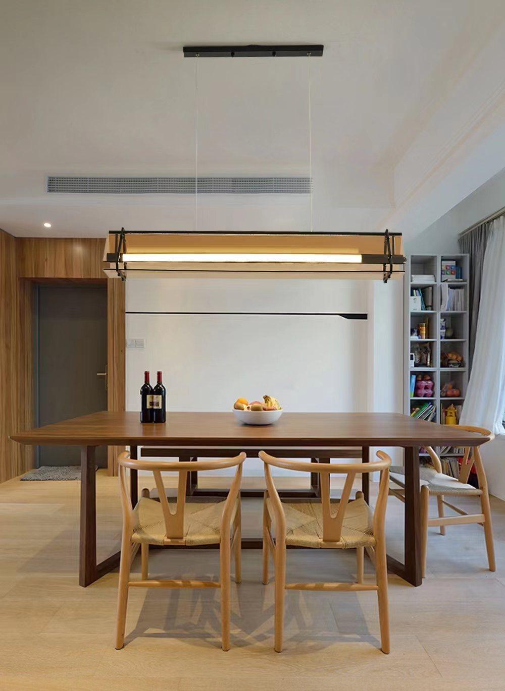 Lunaris Glass Minimalistic Pendant Light - Letslighting