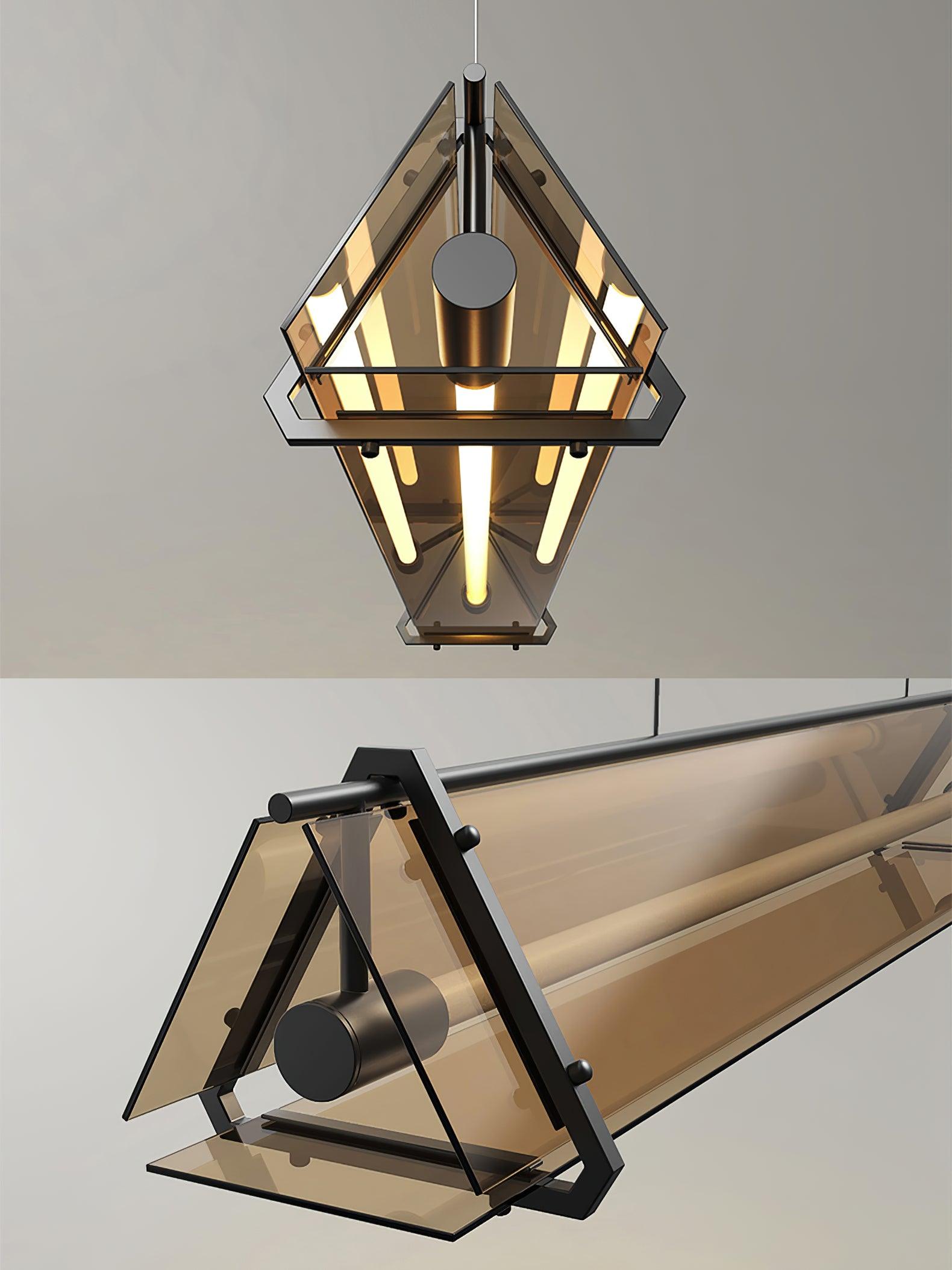 Lunaris Glass Minimalistic Pendant Light - Letslighting