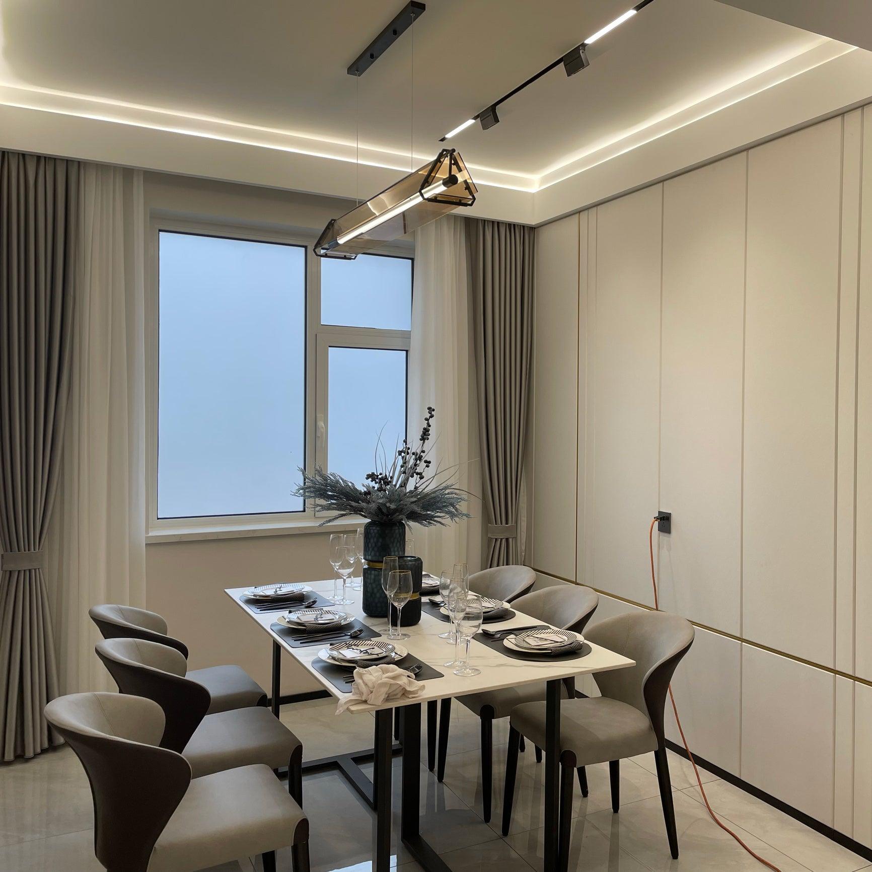 Lunaris Glass Minimalistic Pendant Light - Letslighting