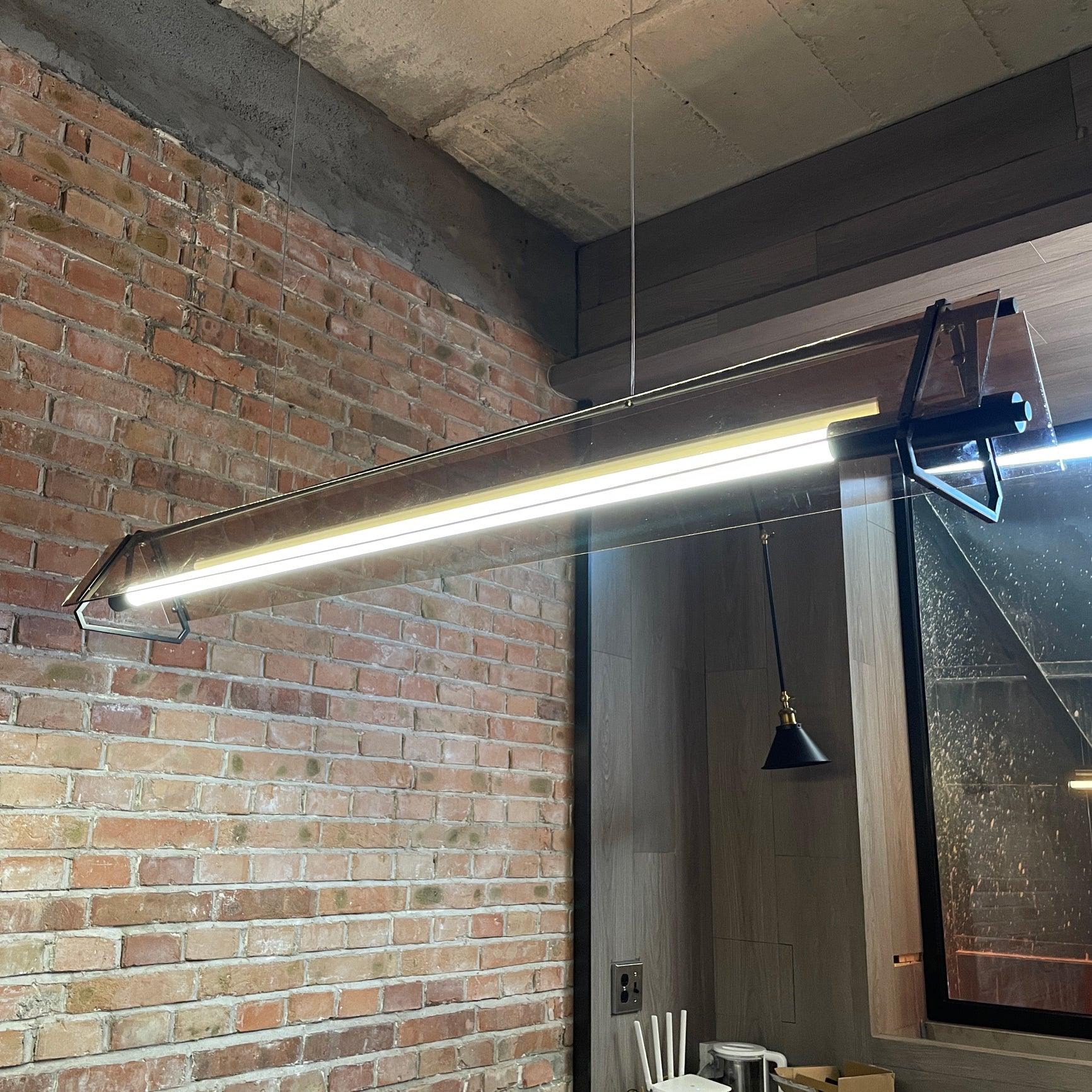 Lunaris Glass Minimalistic Pendant Light - Letslighting