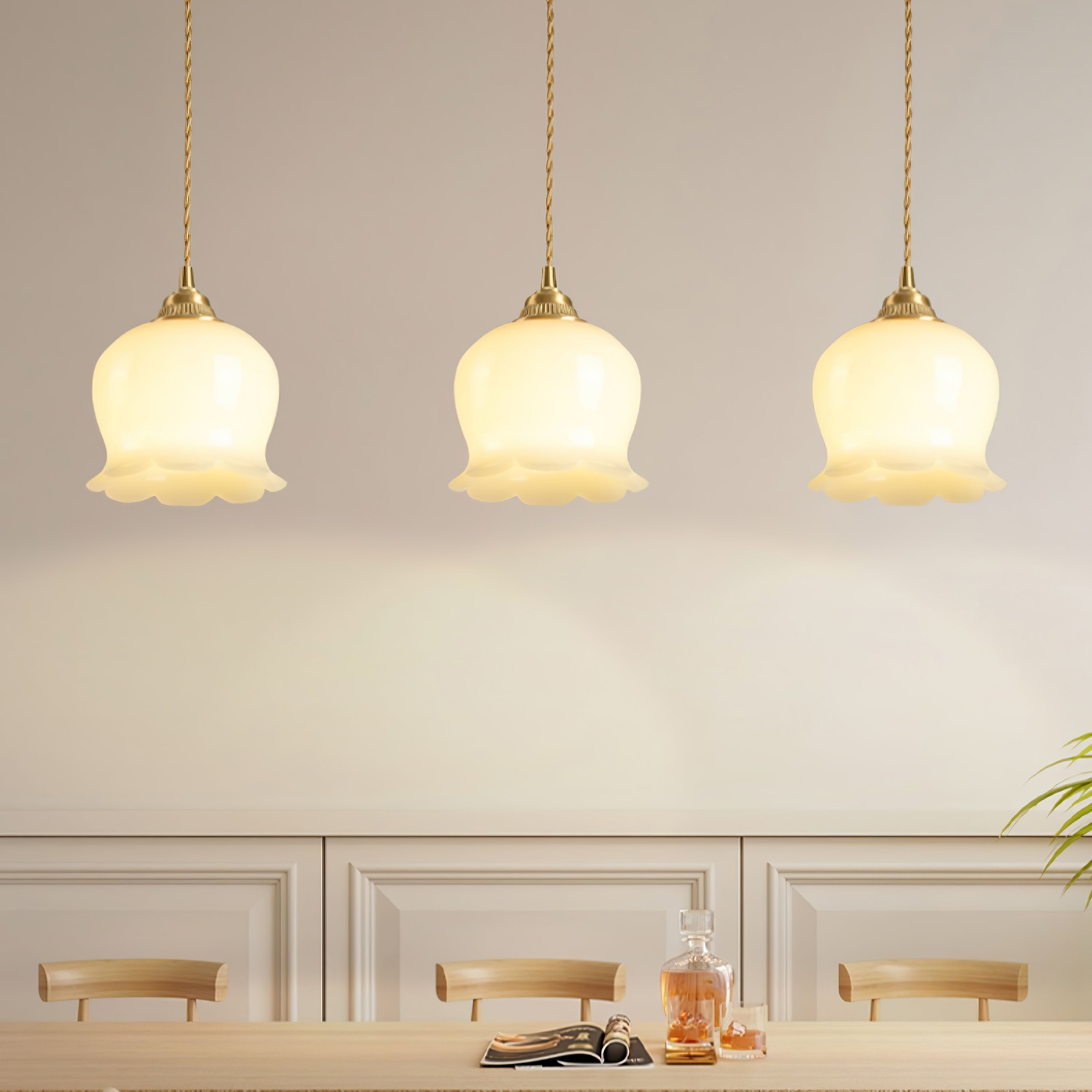Valley flower Pendant Swag Lamp - Blowlighting