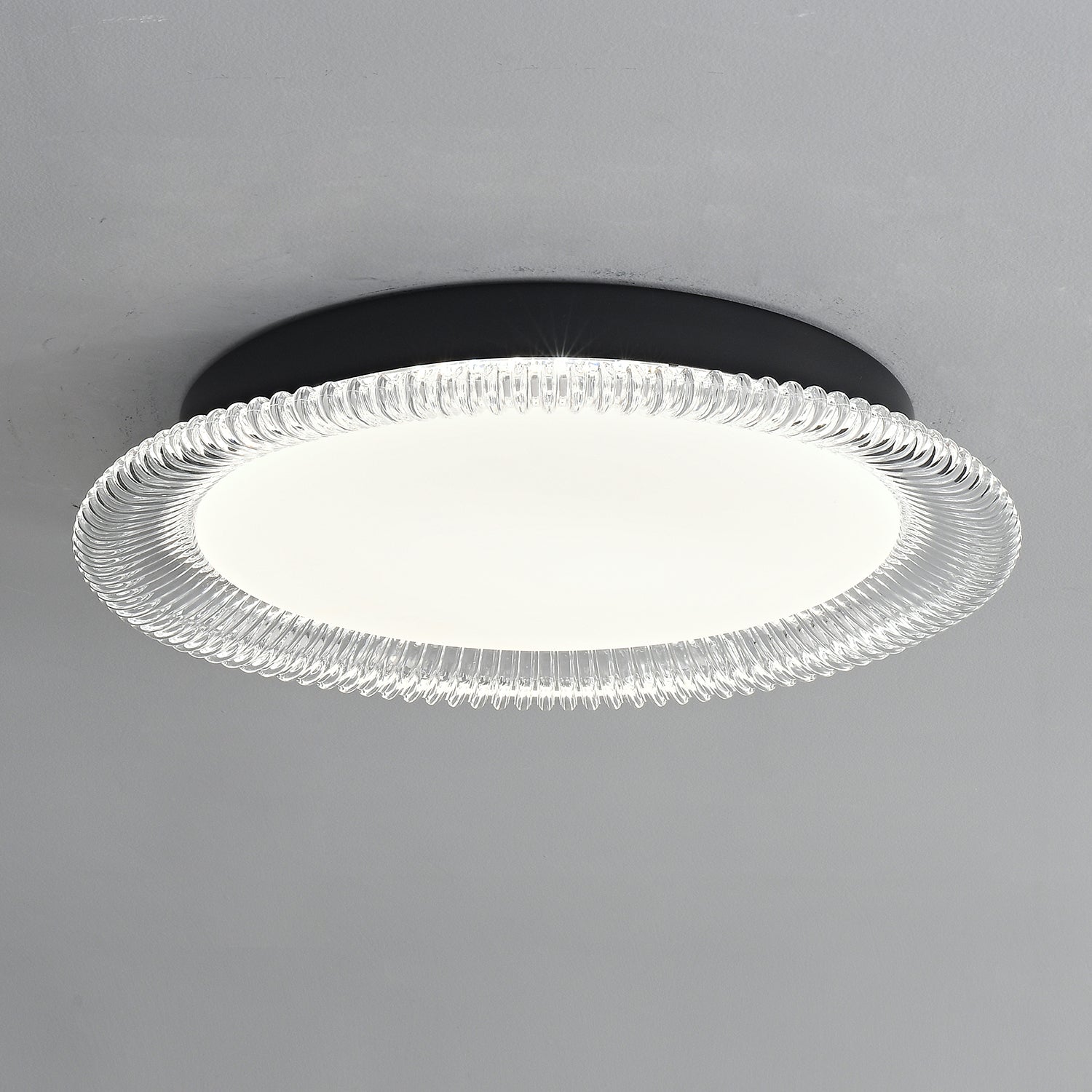 Lustra Ceiling Light Vanguard Acrylic Ring - Letslighting