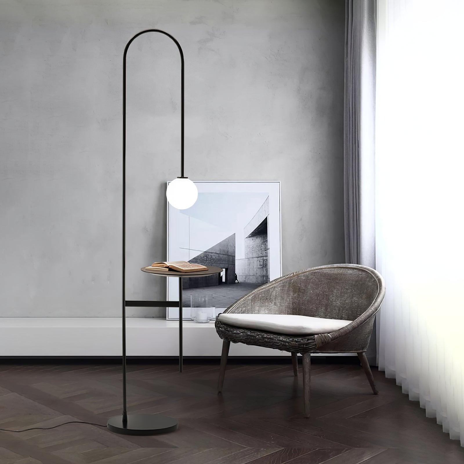 Celonce Glass Minimalist Floor Lamp - Letslighting