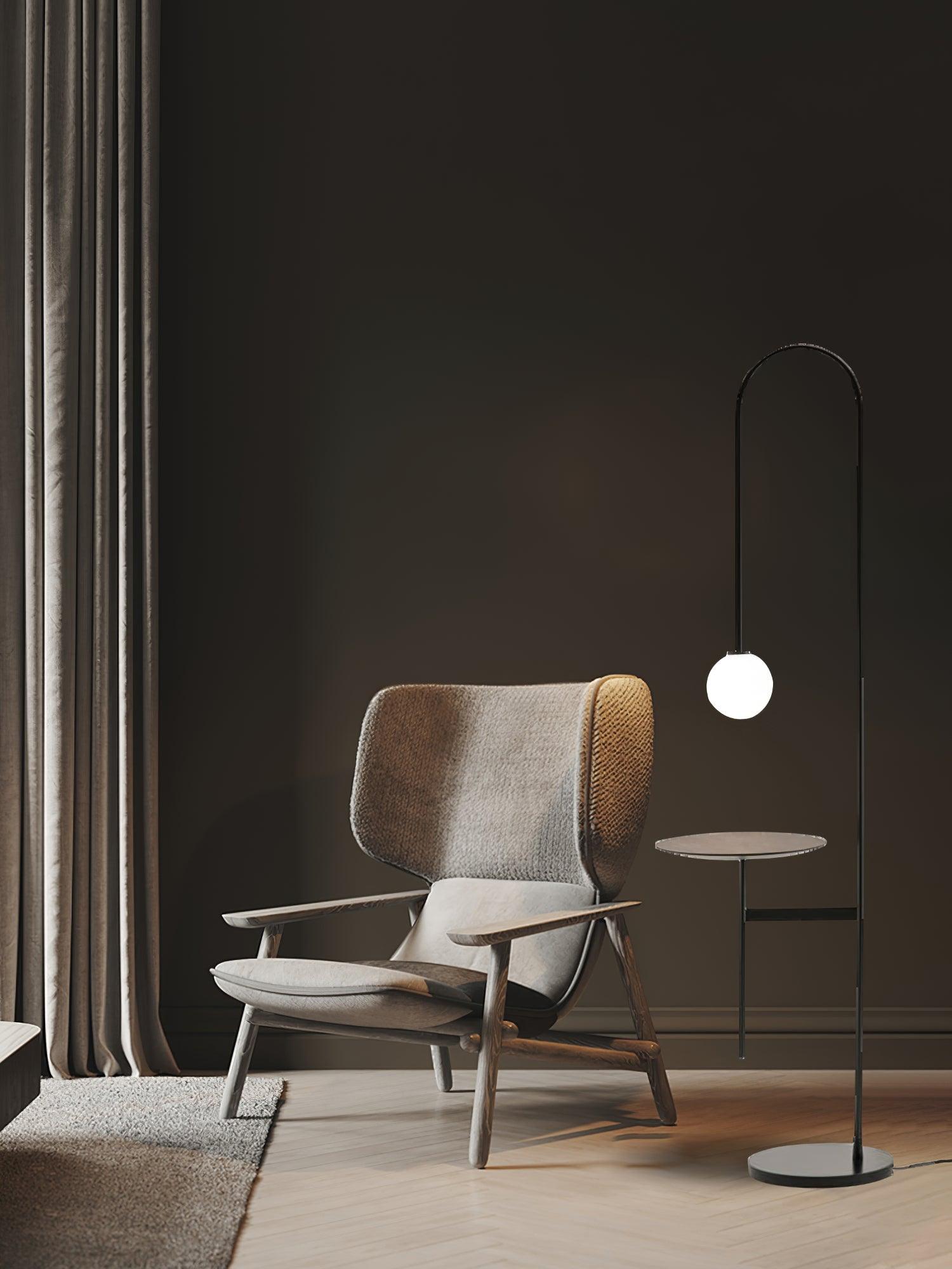 Celonce Glass Minimalist Floor Lamp - Letslighting