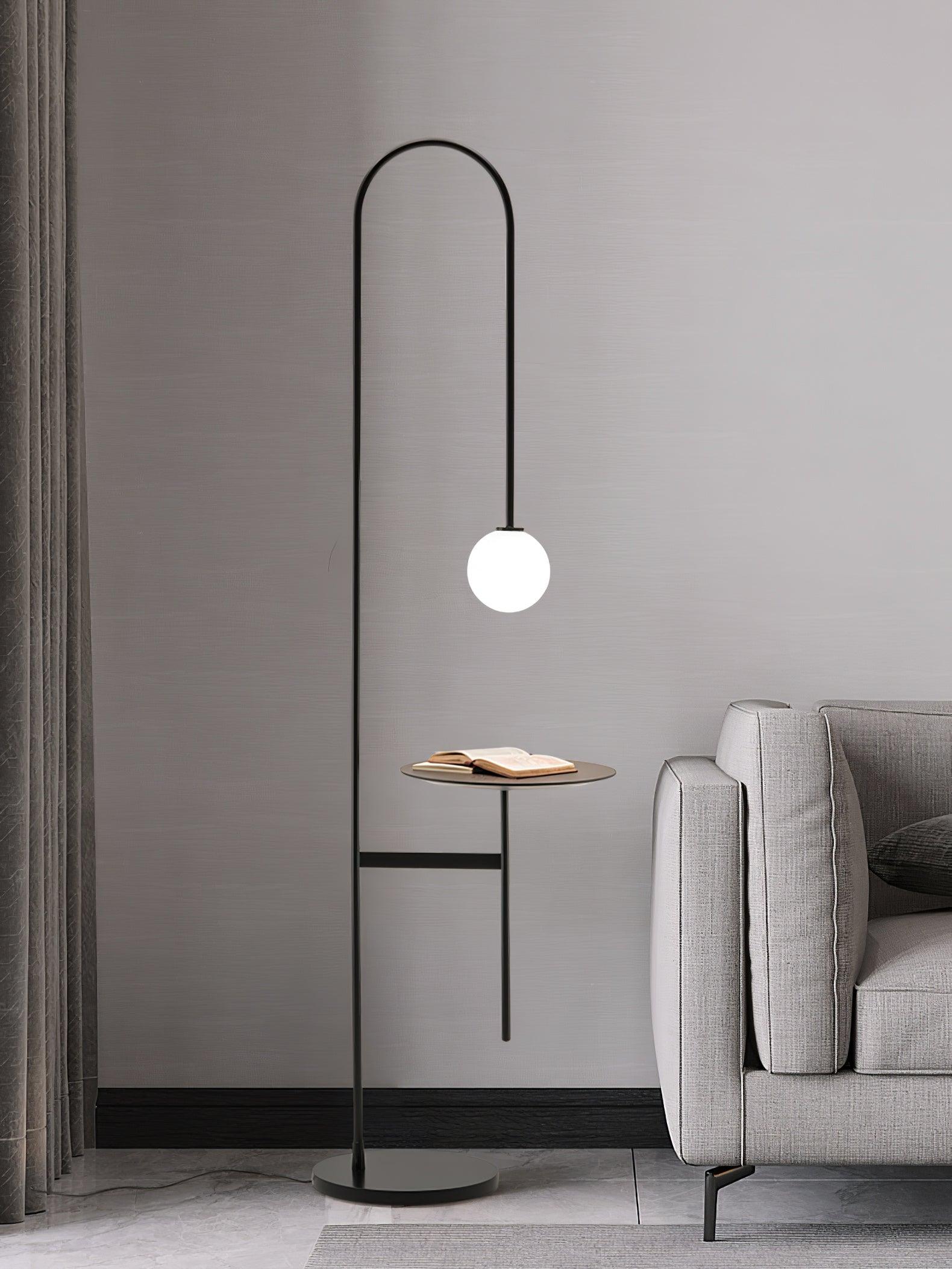 Celonce Glass Minimalist Floor Lamp - Letslighting