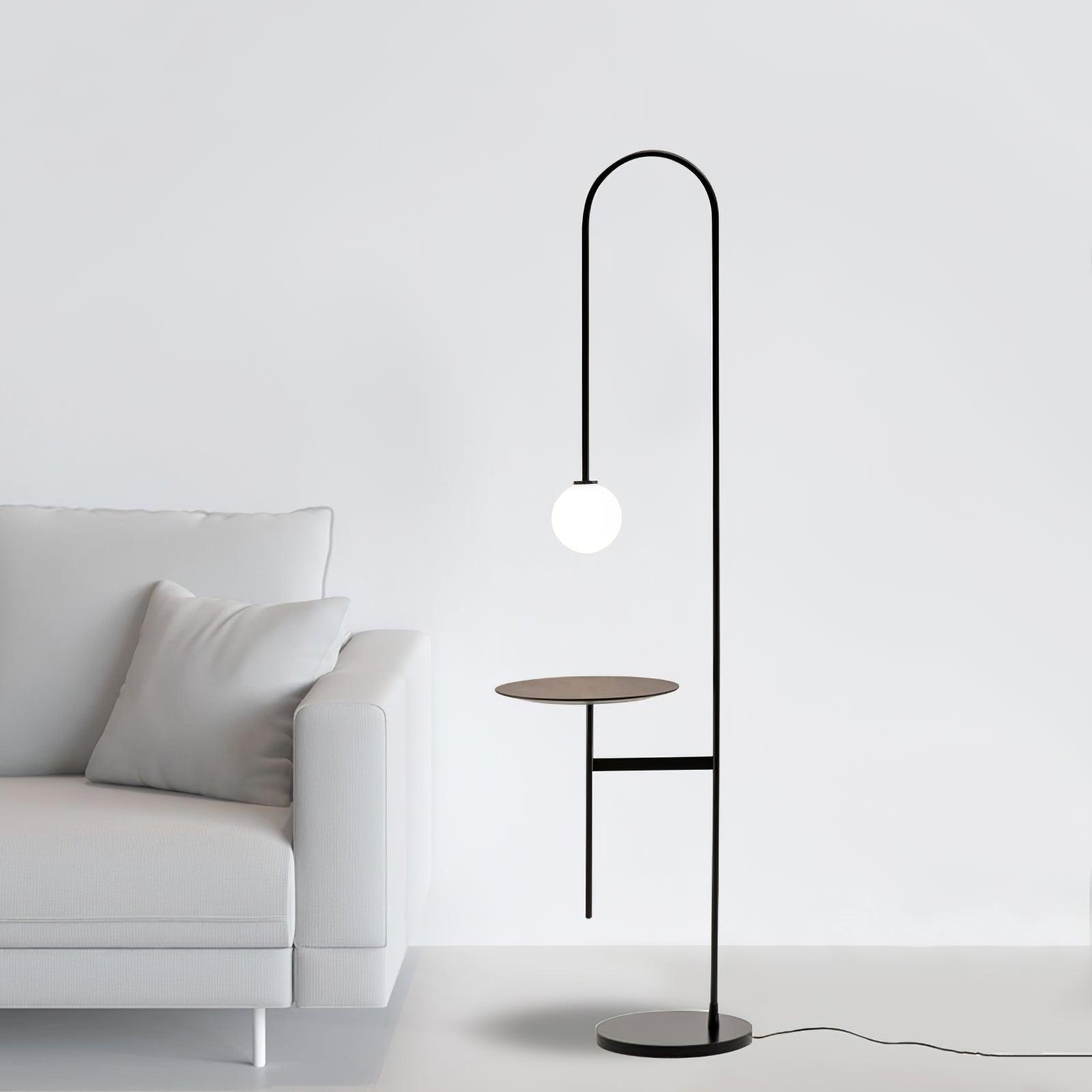 Celonce Glass Minimalist Floor Lamp - Letslighting