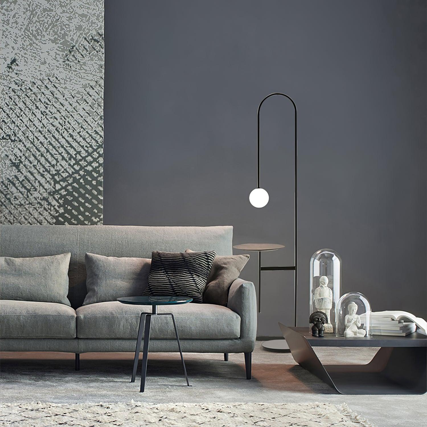 Celonce Glass Minimalist Floor Lamp - Letslighting