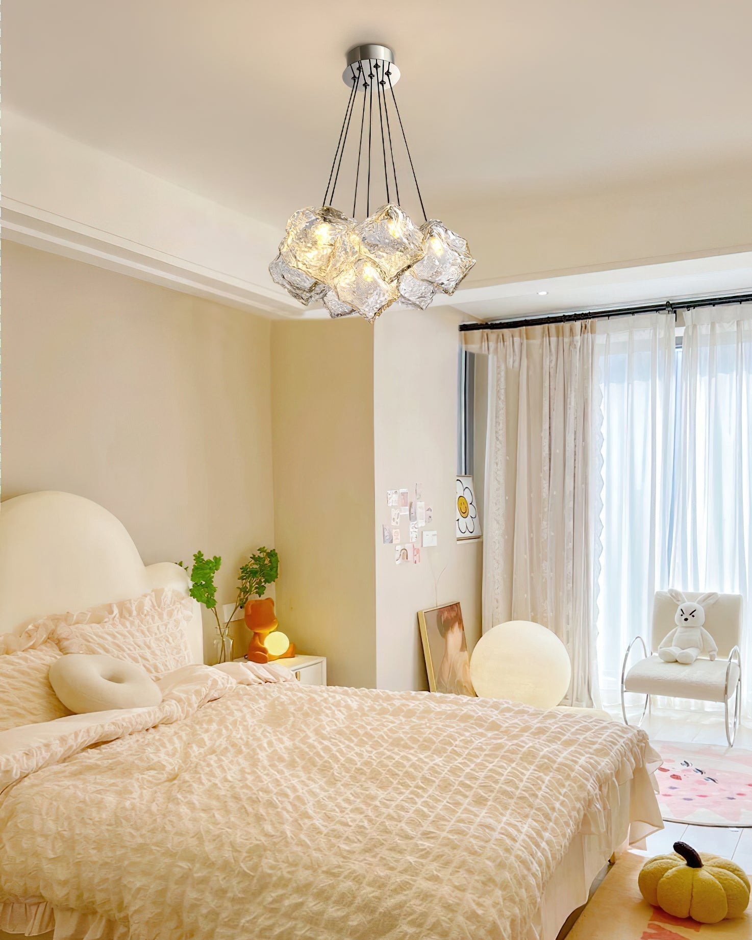 Aurora Chandelier Ice Sparkling - Letslighting
