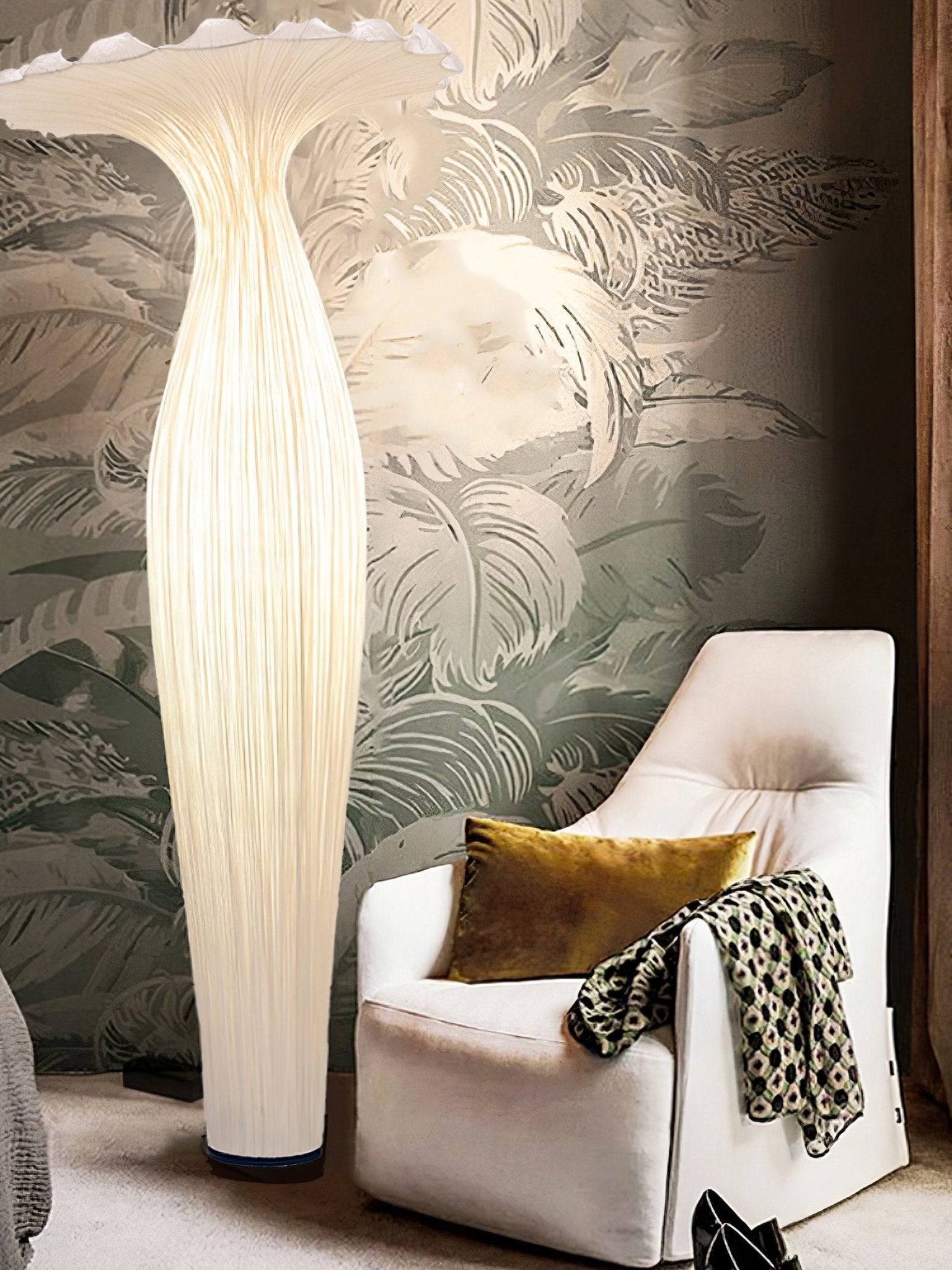 Vase Fabric Floor Lamp - Blowlighting