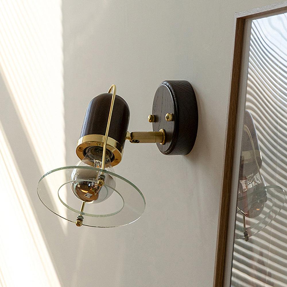 Lumace Wood Retro Wall Light - Letslighting