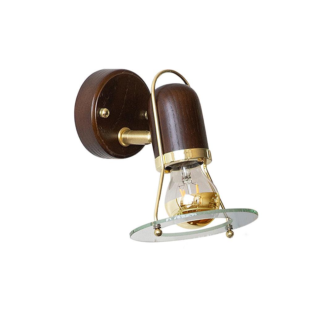 Lumace Wood Retro Wall Light - Letslighting