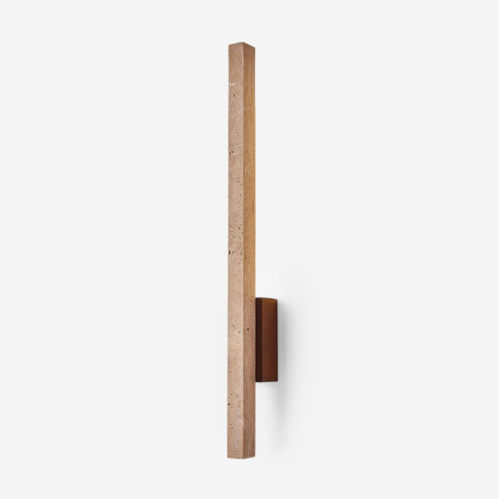 Opalyn Slim Travertine Wall Lamp