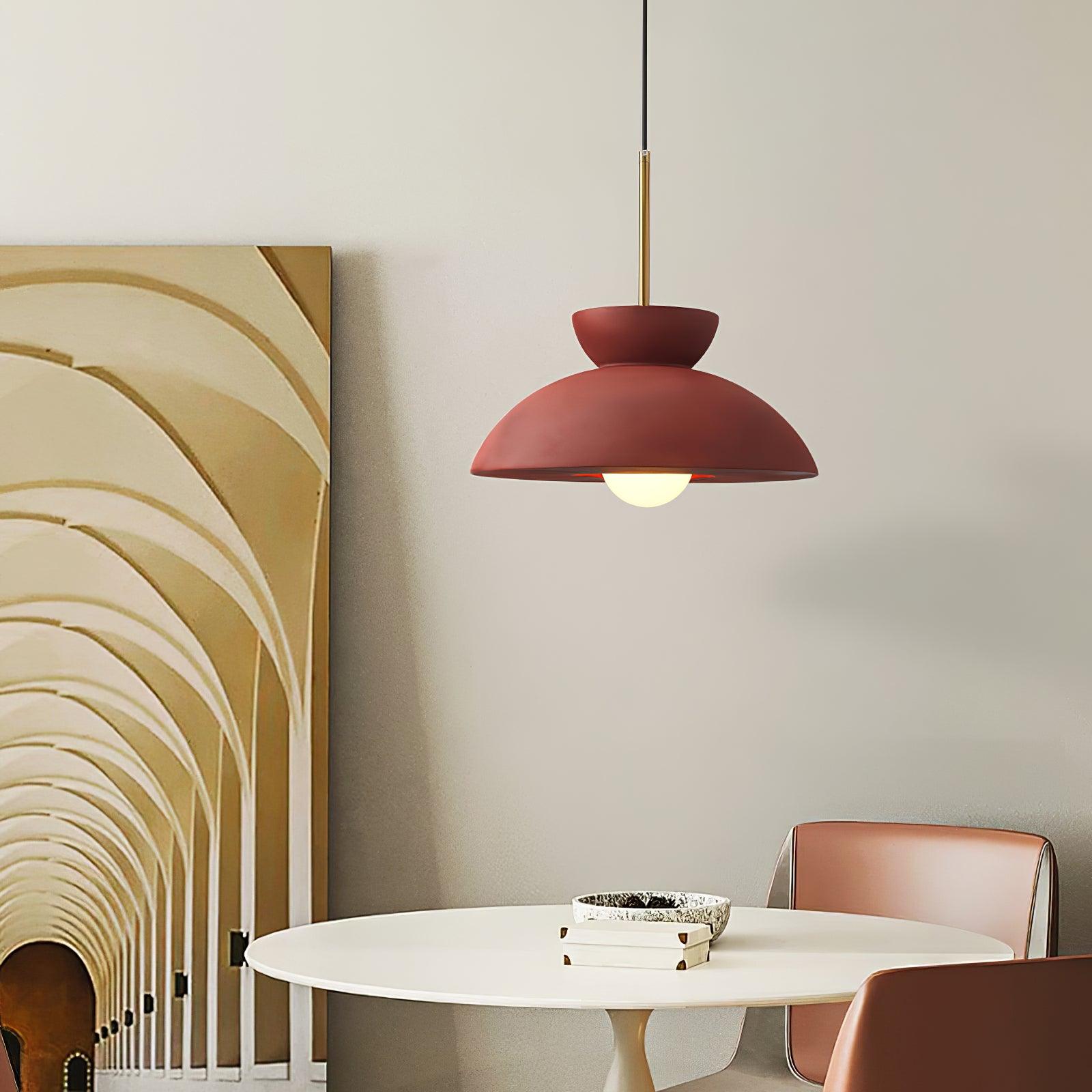 Vellora Resin Industrial Pendant Lamp - Letslighting