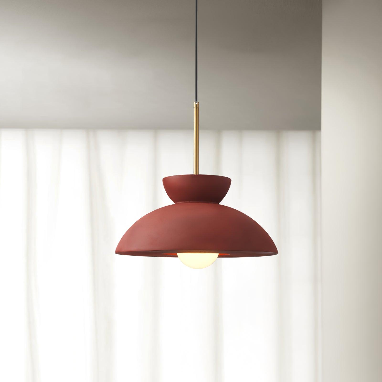 Vellora Resin Industrial Pendant Lamp - Letslighting