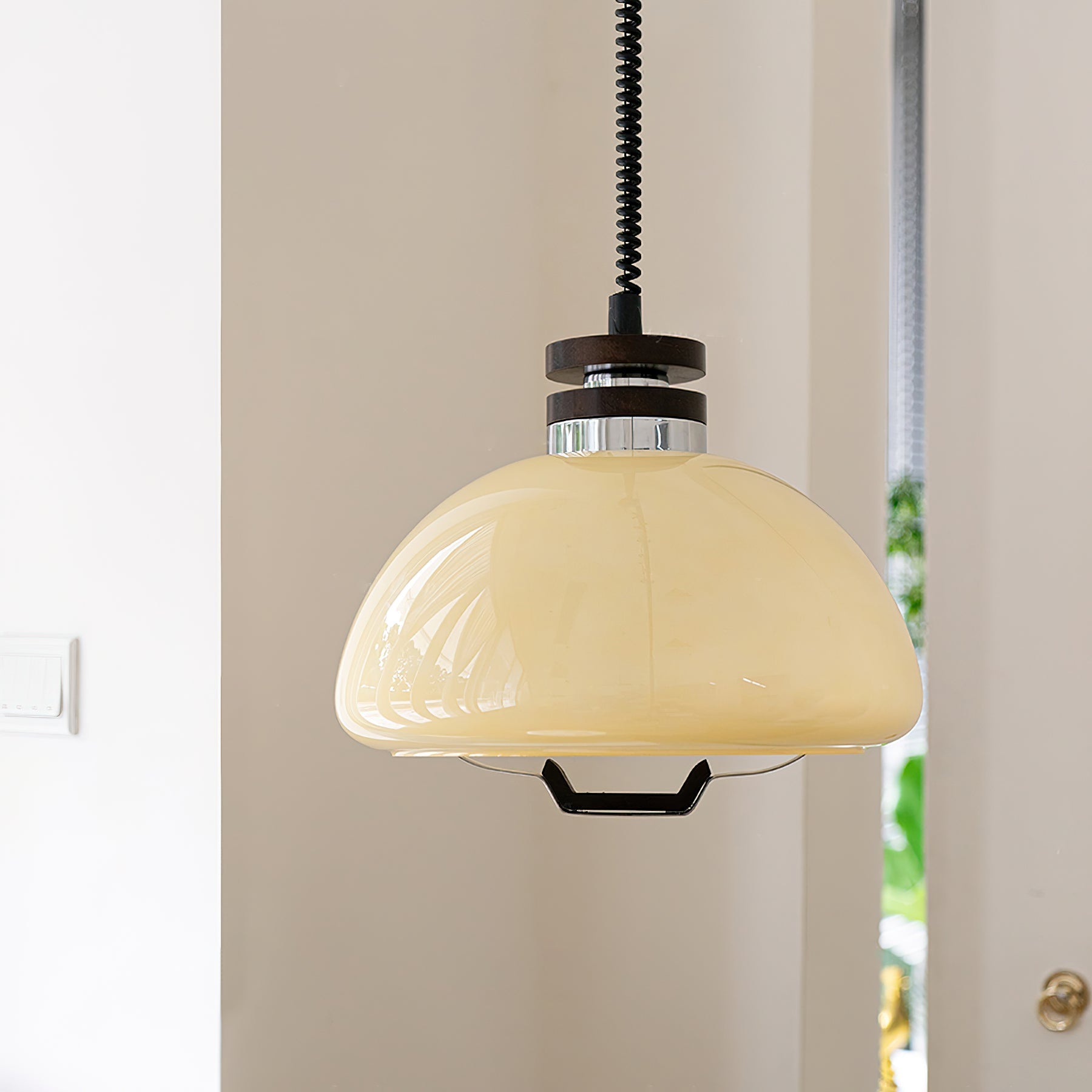 Avvinel Nordic Art Pudding Wood Pendant Light - Letslighting