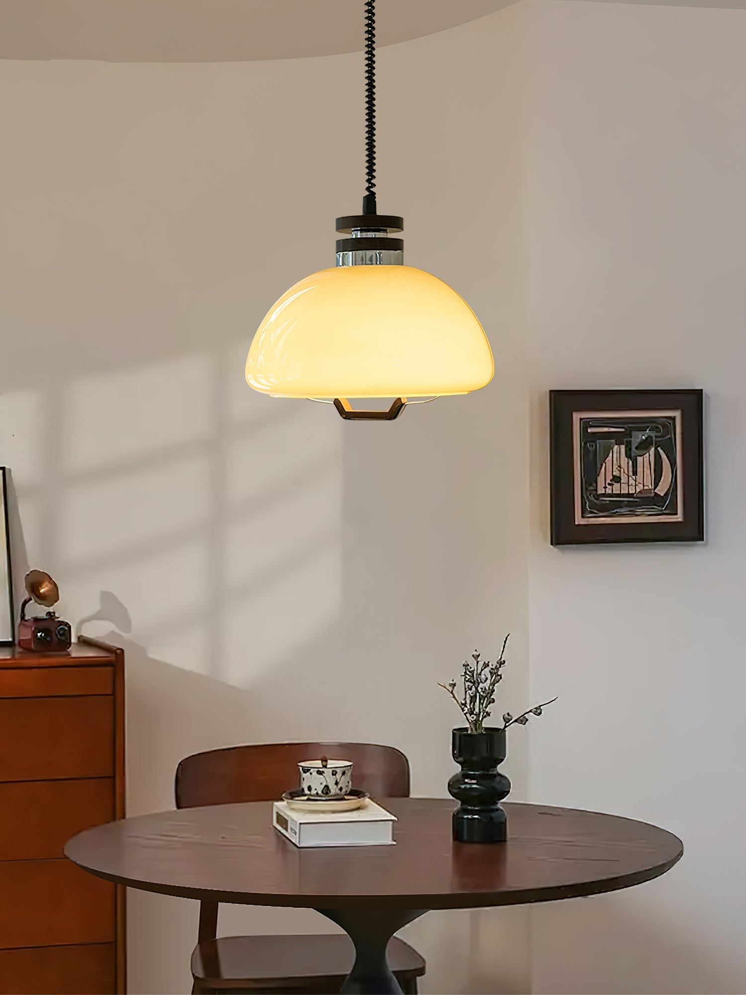 Avvinel Nordic Art Pudding Wood Pendant Light - Letslighting
