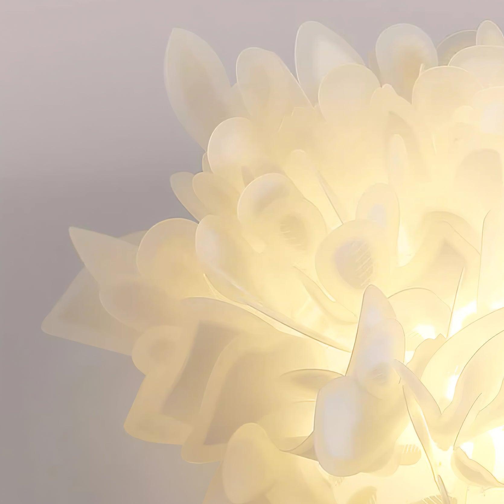 Ceiling Lamp Sculpted Petal Cluster Artistic Modern Statement - Letslighting