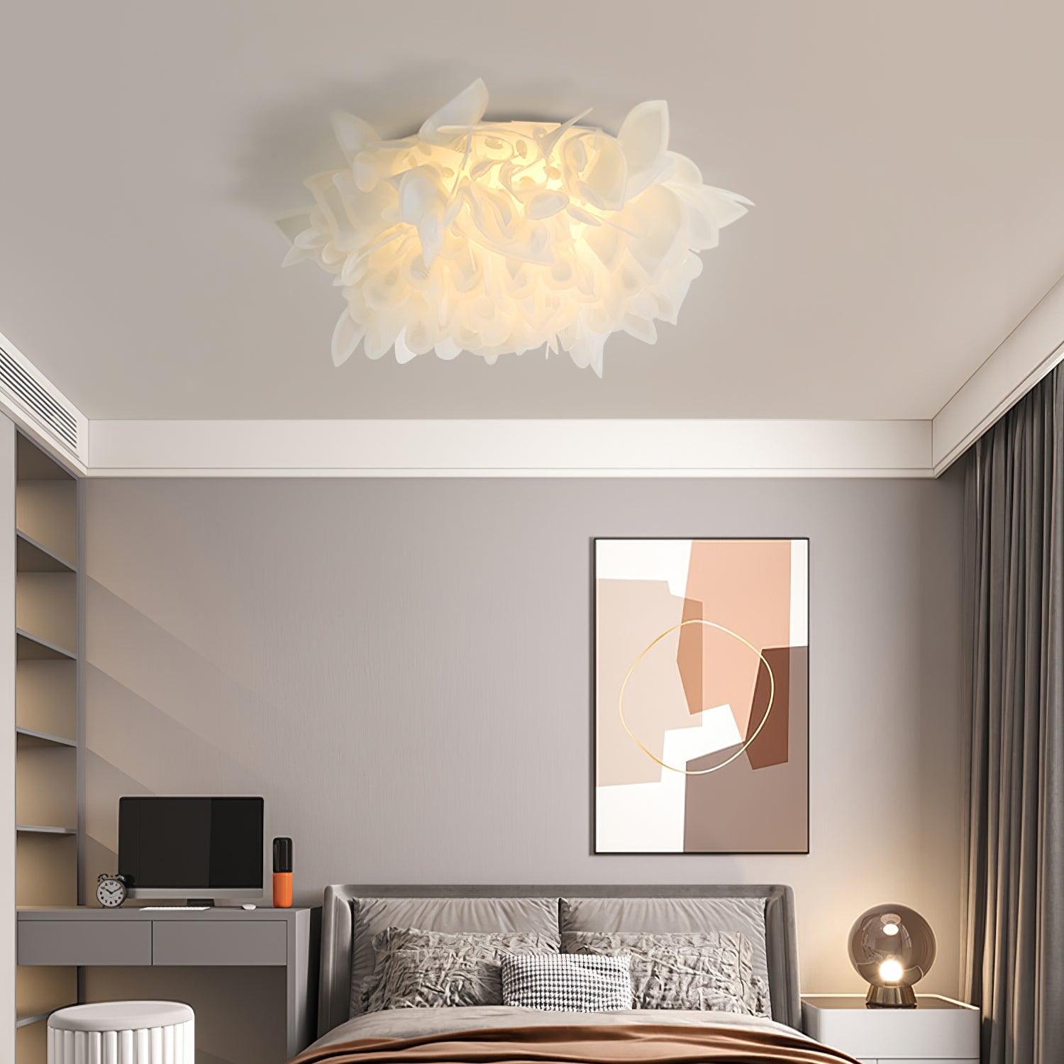 Ceiling Lamp Sculpted Petal Cluster Artistic Modern Statement - Letslighting