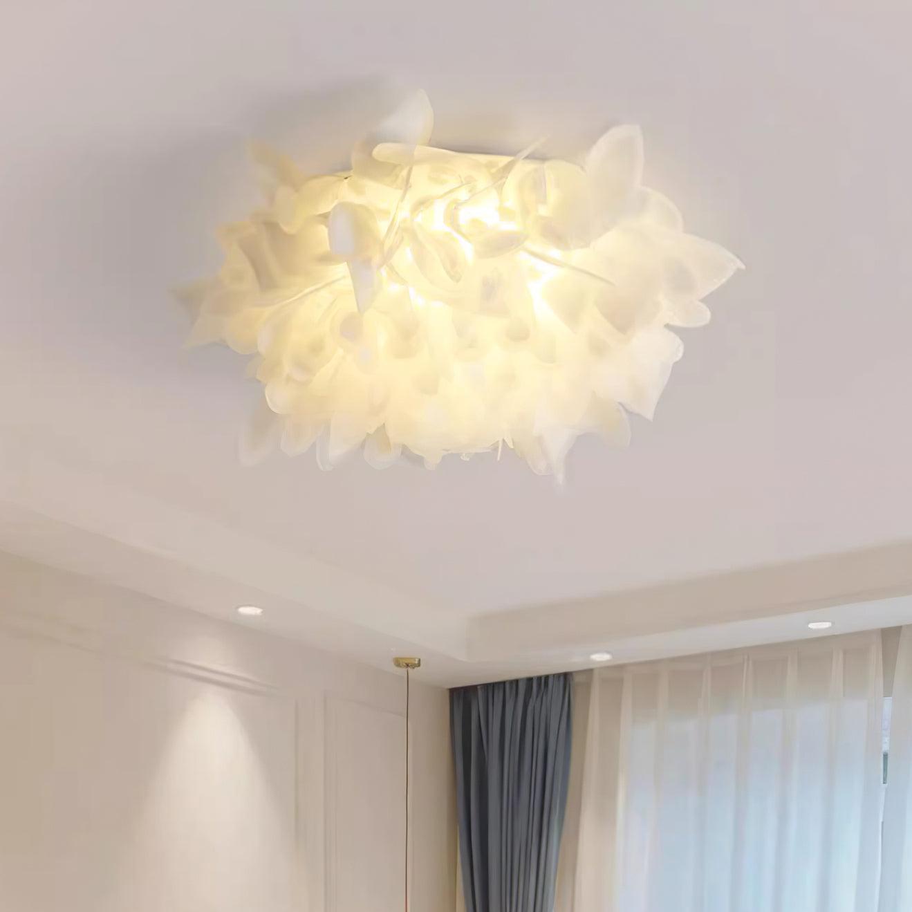 Ceiling Lamp Sculpted Petal Cluster Artistic Modern Statement - Letslighting