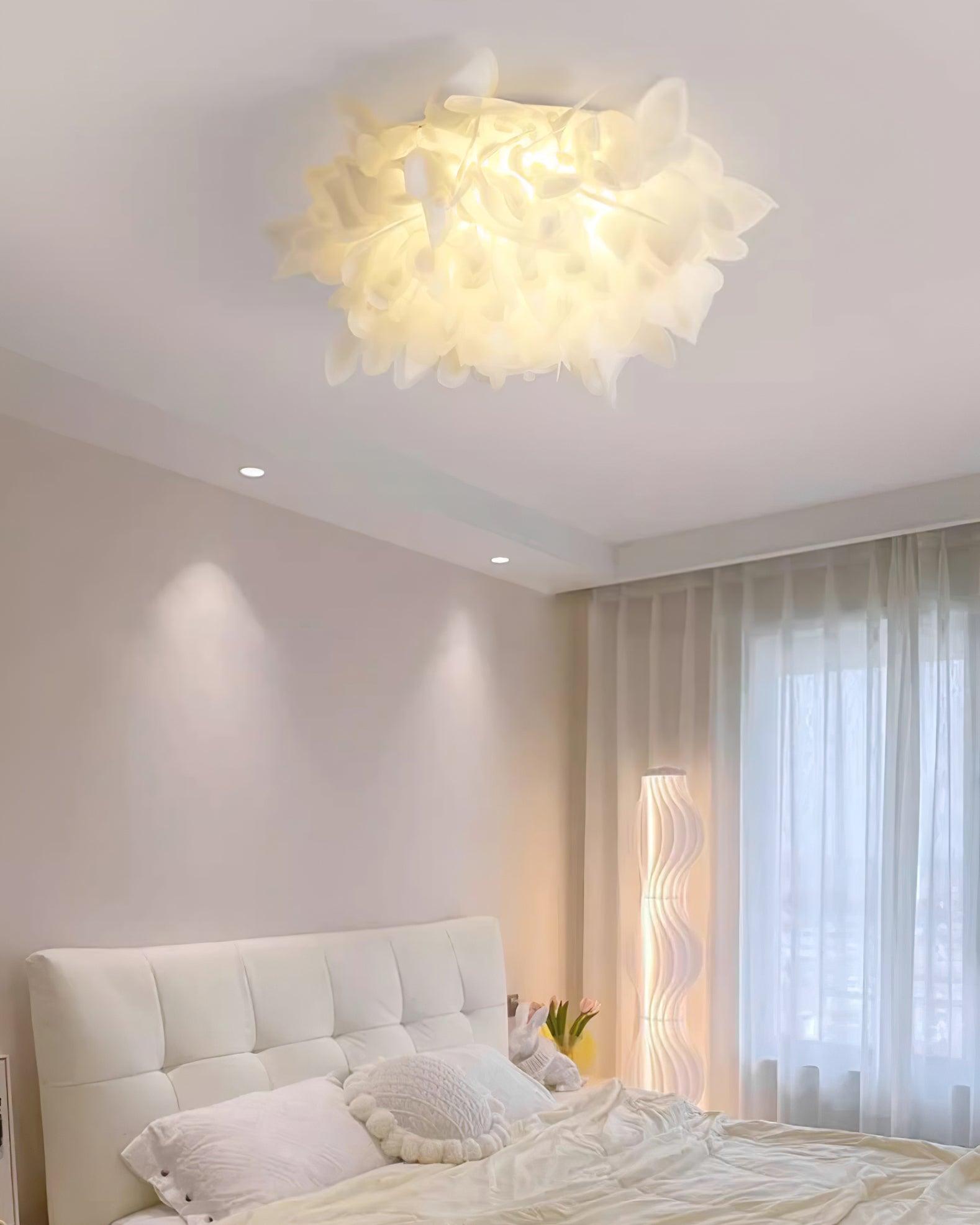 Ceiling Lamp Sculpted Petal Cluster Artistic Modern Statement - Letslighting