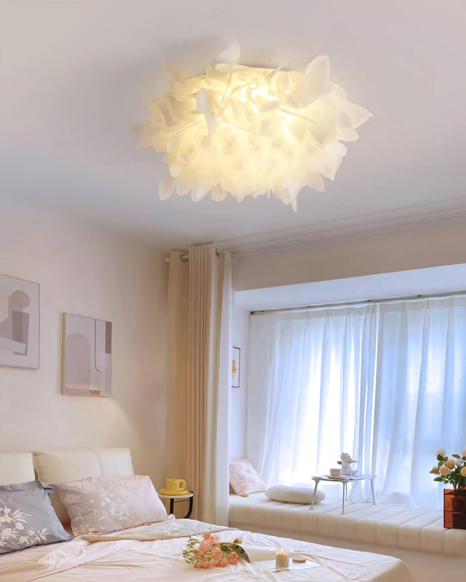 Ceiling Lamp Sculpted Petal Cluster Artistic Modern Statement - Letslighting