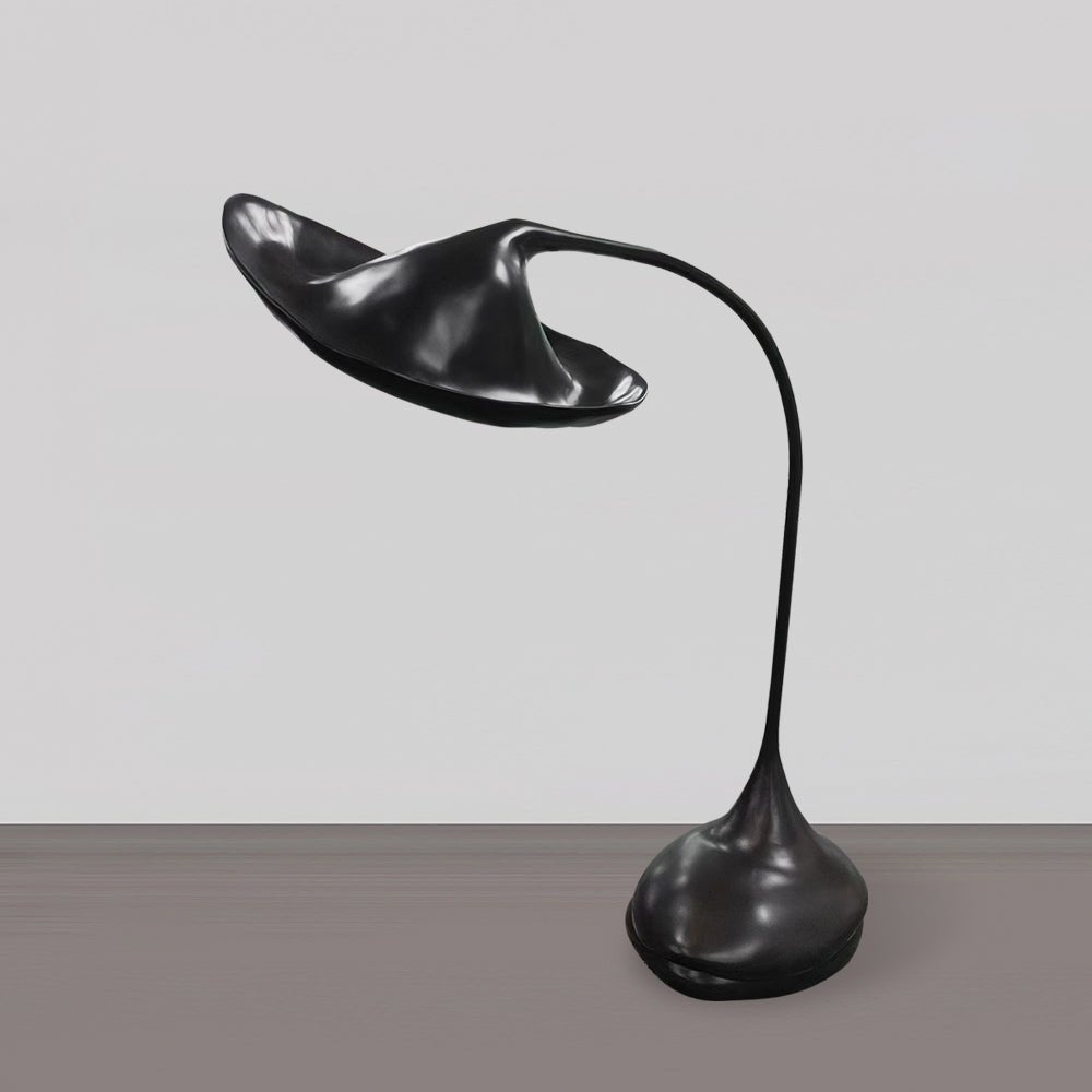 Elsilora Curved Black Desk Lamp - Letslighting