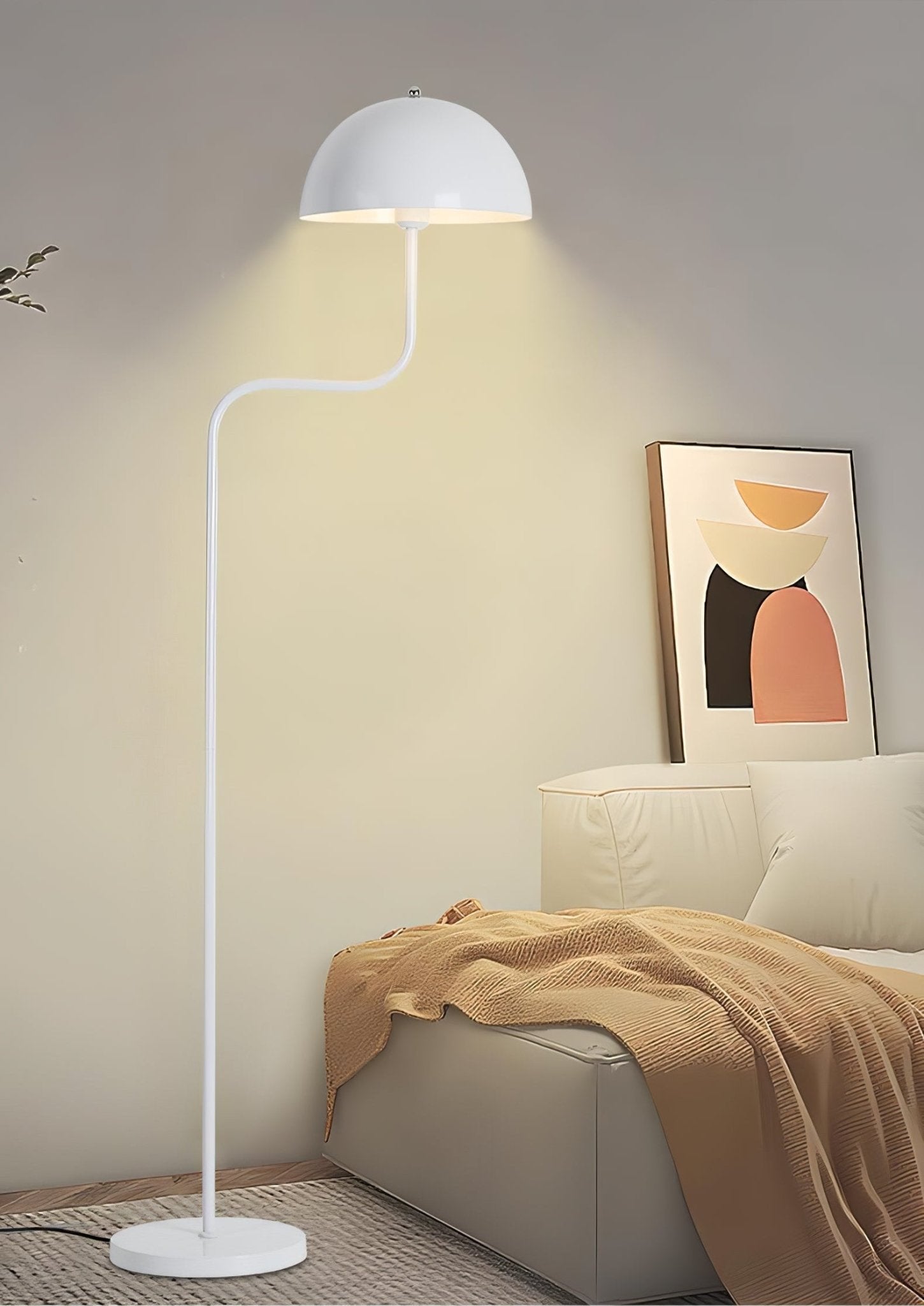 Narain Glass Minimalist Floor Lamp - Letslighting