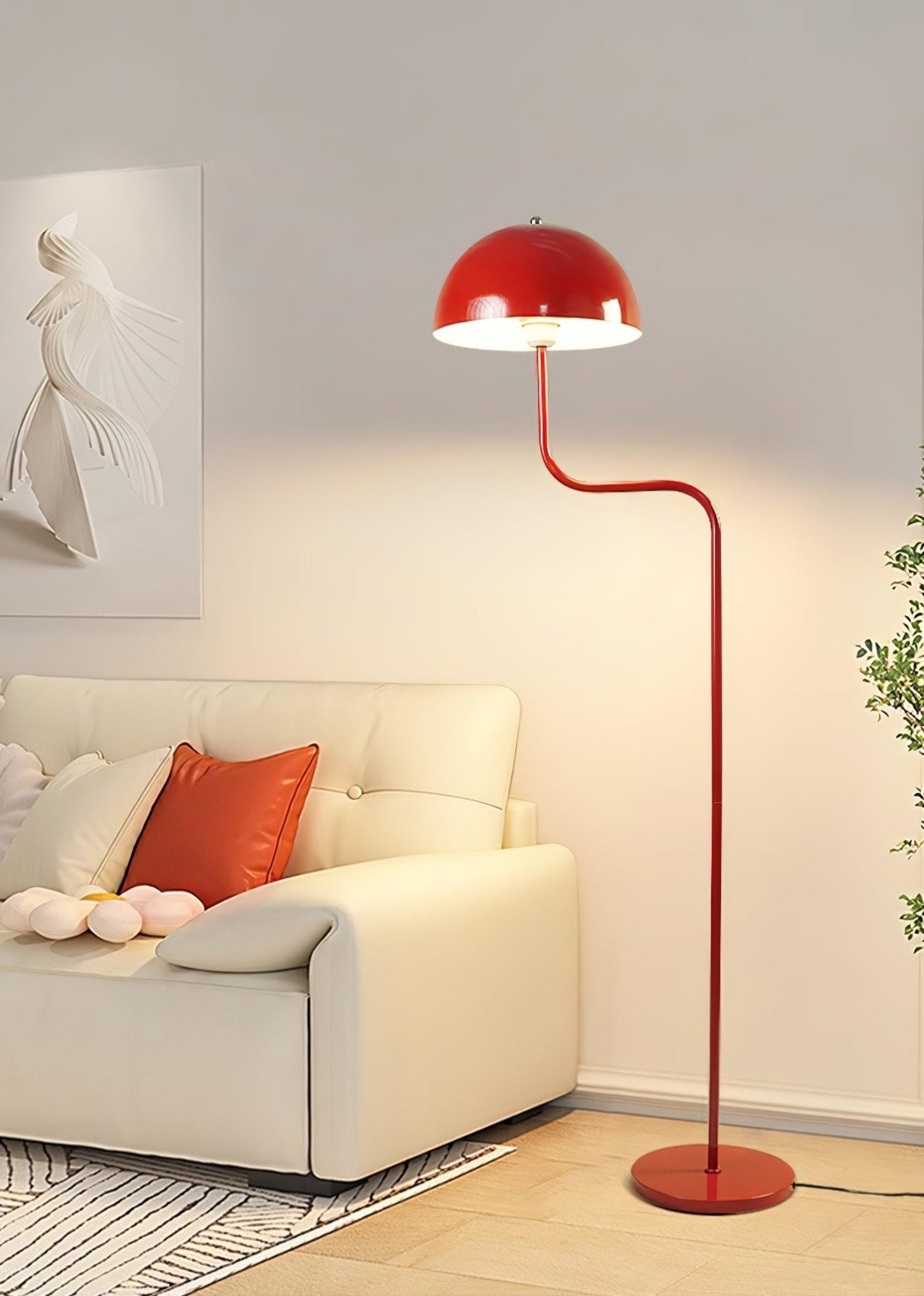 Narain Glass Minimalist Floor Lamp - Letslighting