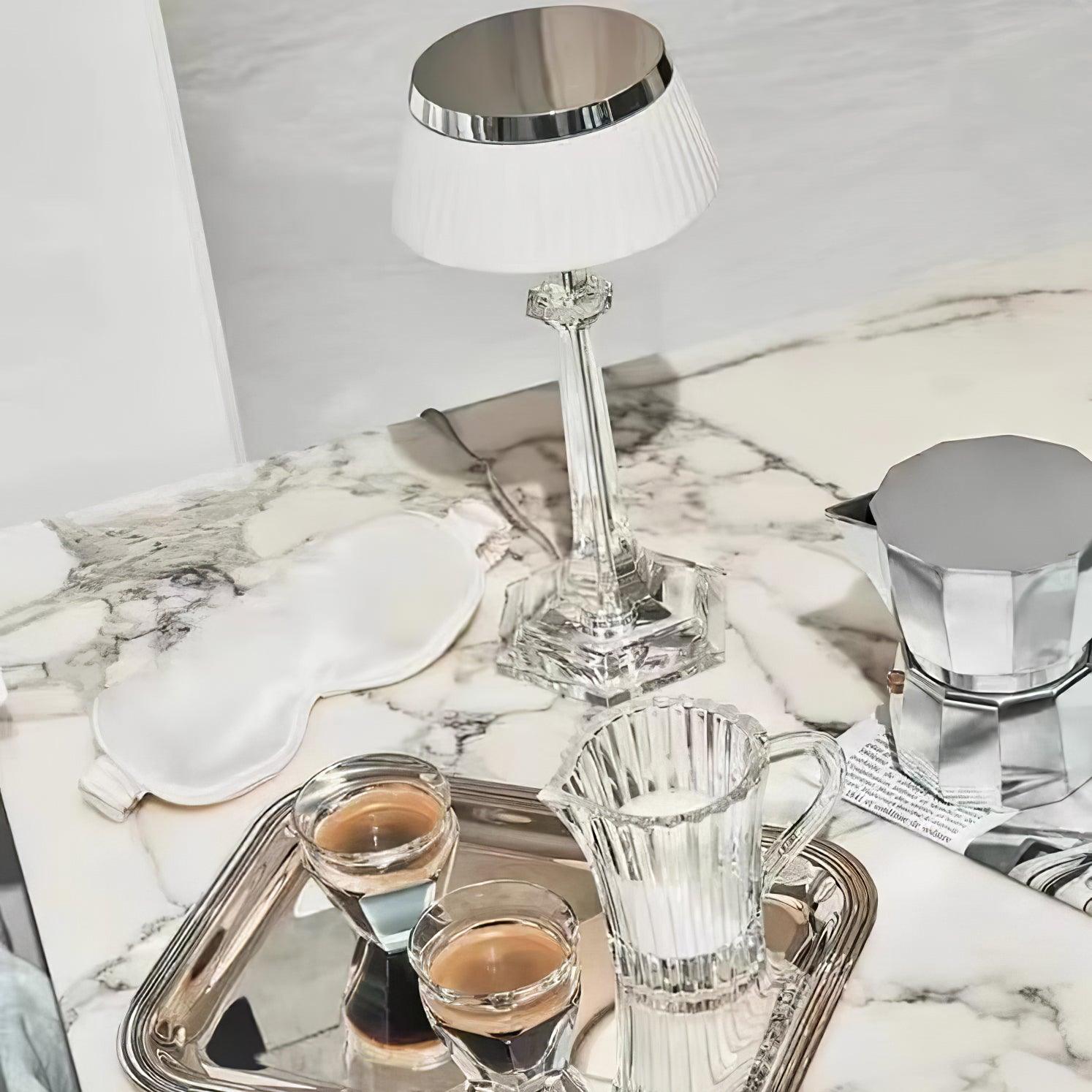 Haloza Fabric Luxurious Table Lamp - Letslighting