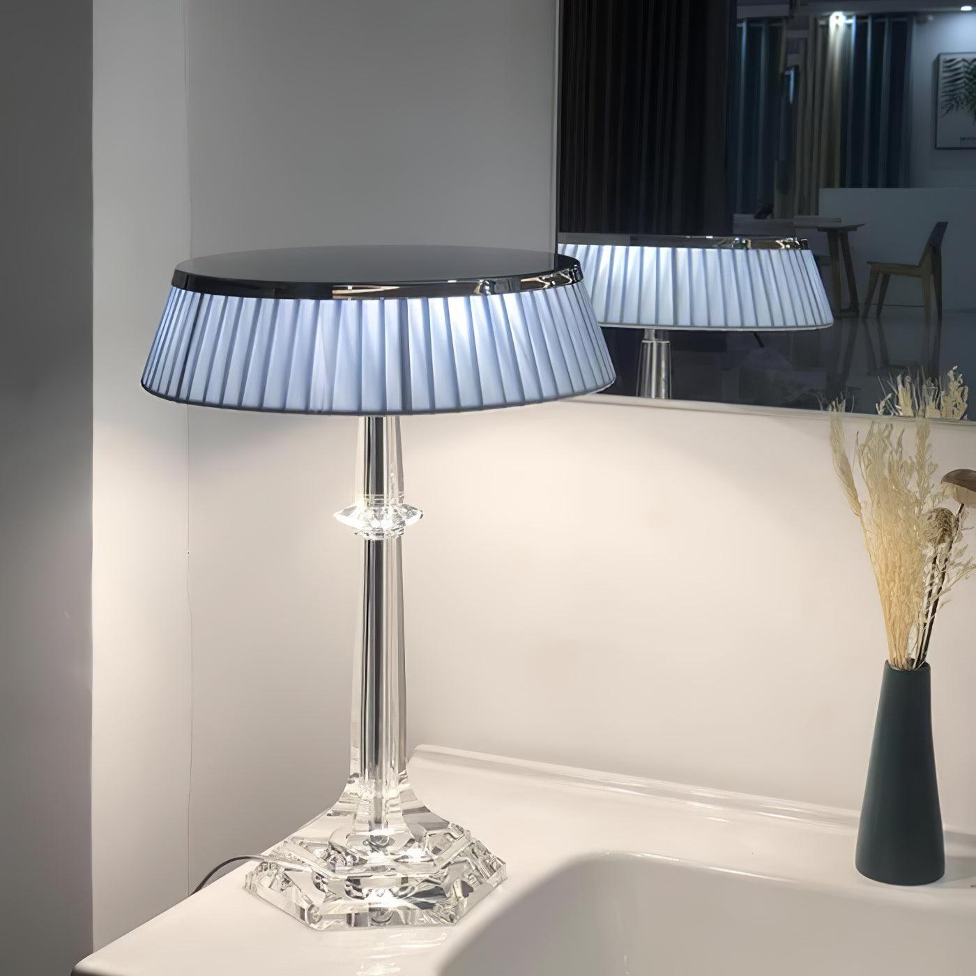 Haloza Fabric Luxurious Table Lamp - Letslighting