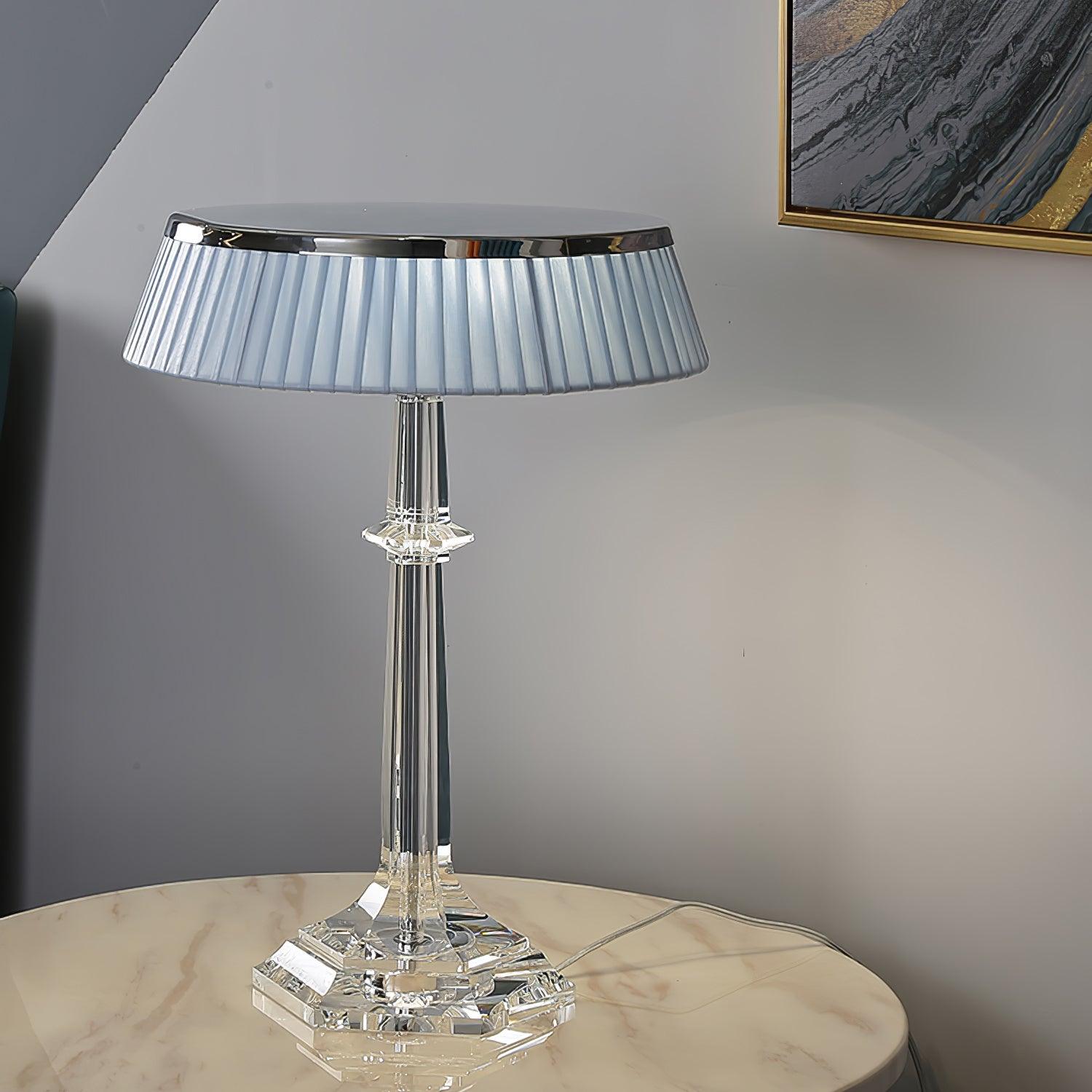 Haloza Fabric Luxurious Table Lamp - Letslighting