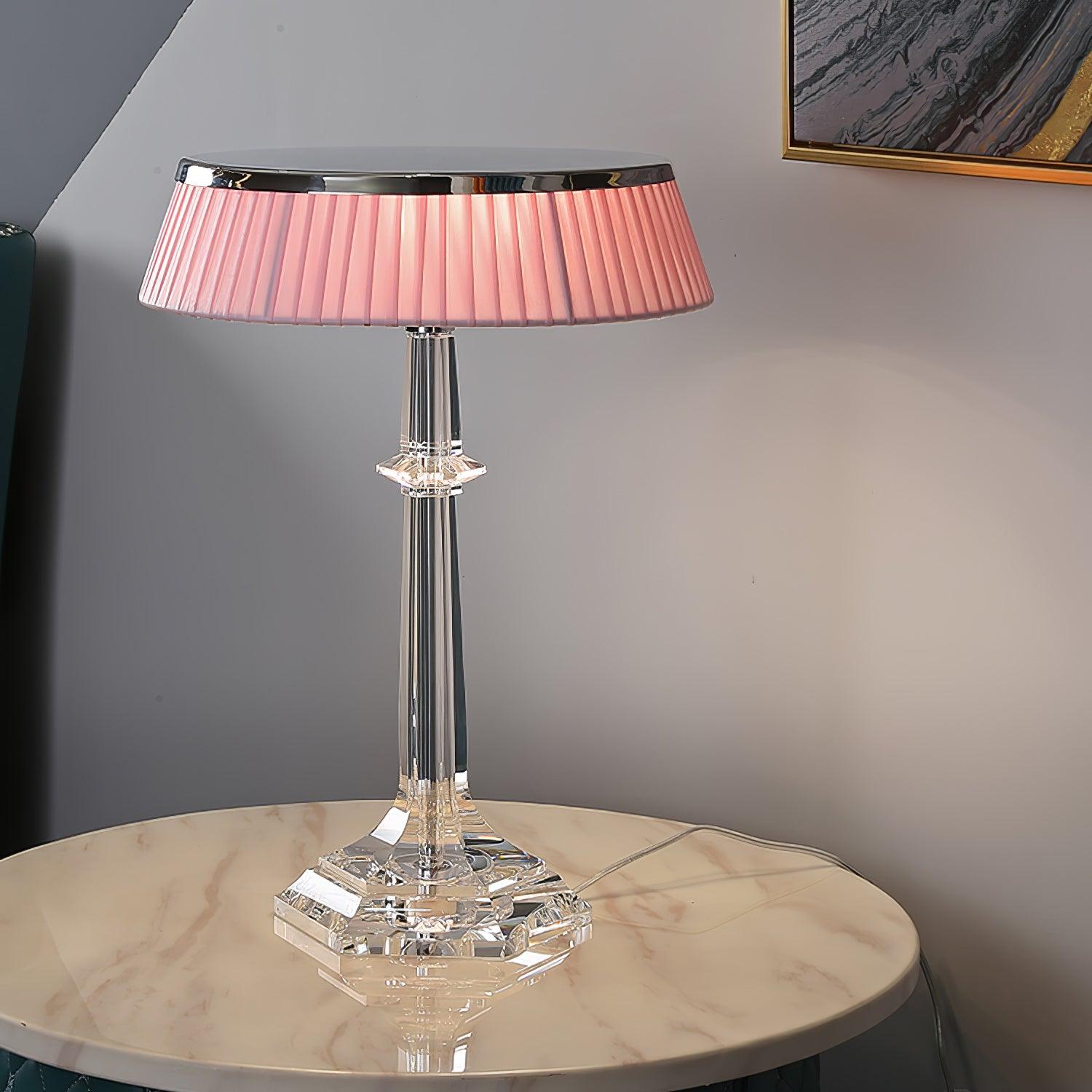 Haloza Fabric Luxurious Table Lamp - Letslighting
