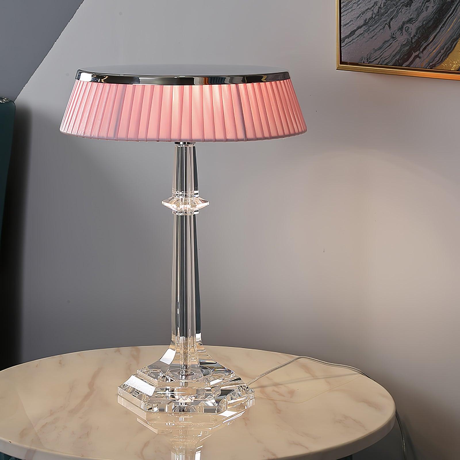 Haloza Fabric Luxurious Table Lamp - Letslighting