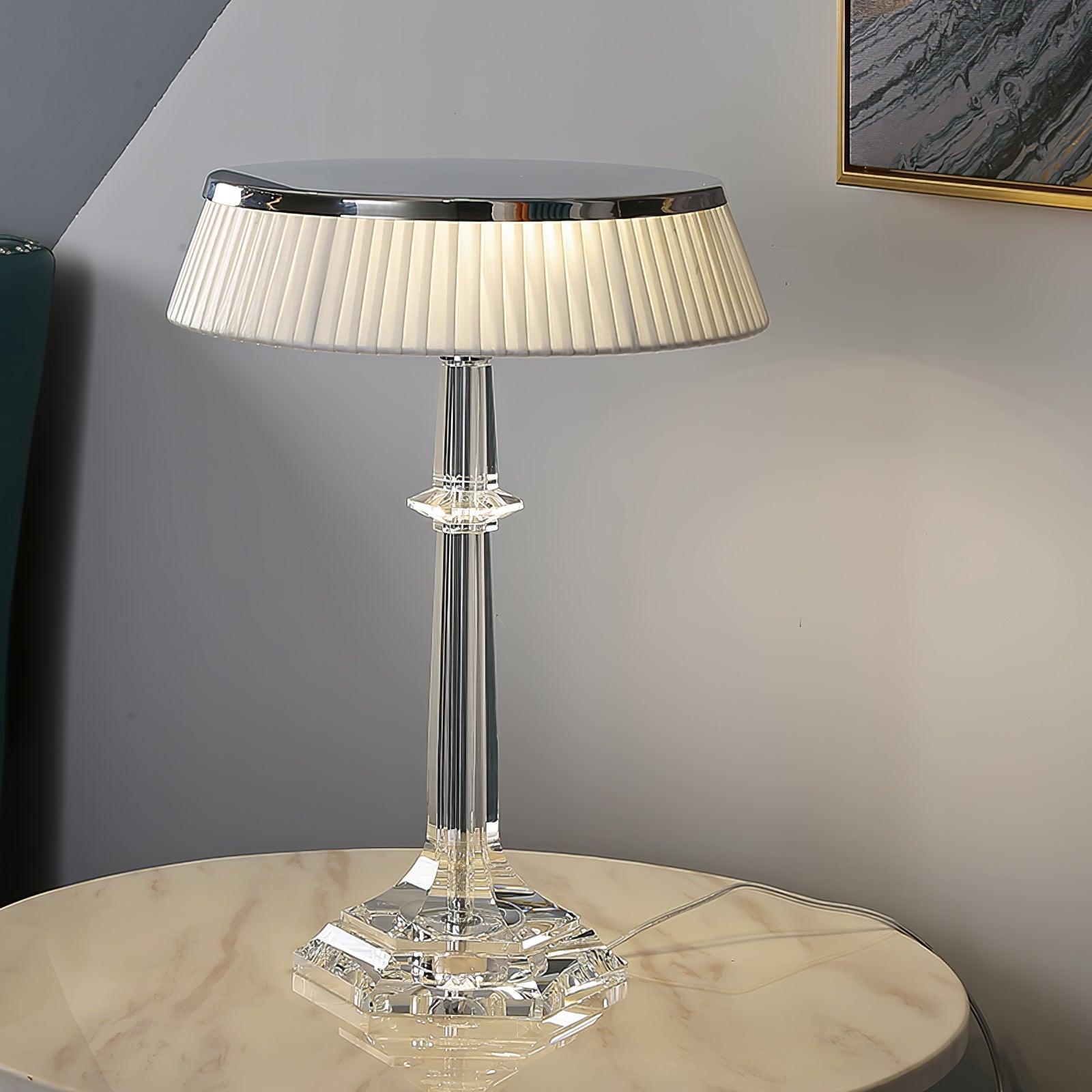 Haloza Fabric Luxurious Table Lamp - Letslighting