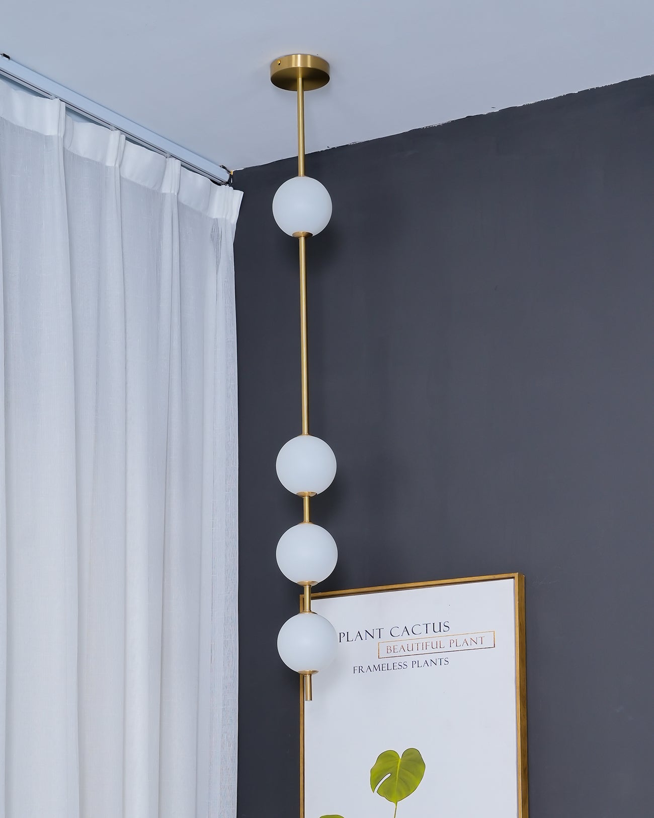 Halo Modern Brass Pendant Lamp - Letslighting