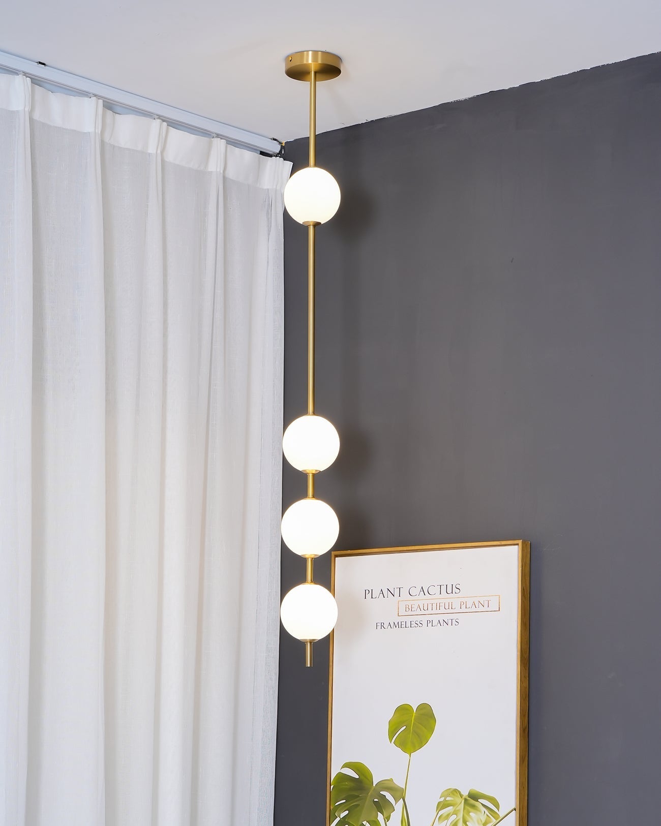 Halo Modern Brass Pendant Lamp - Letslighting
