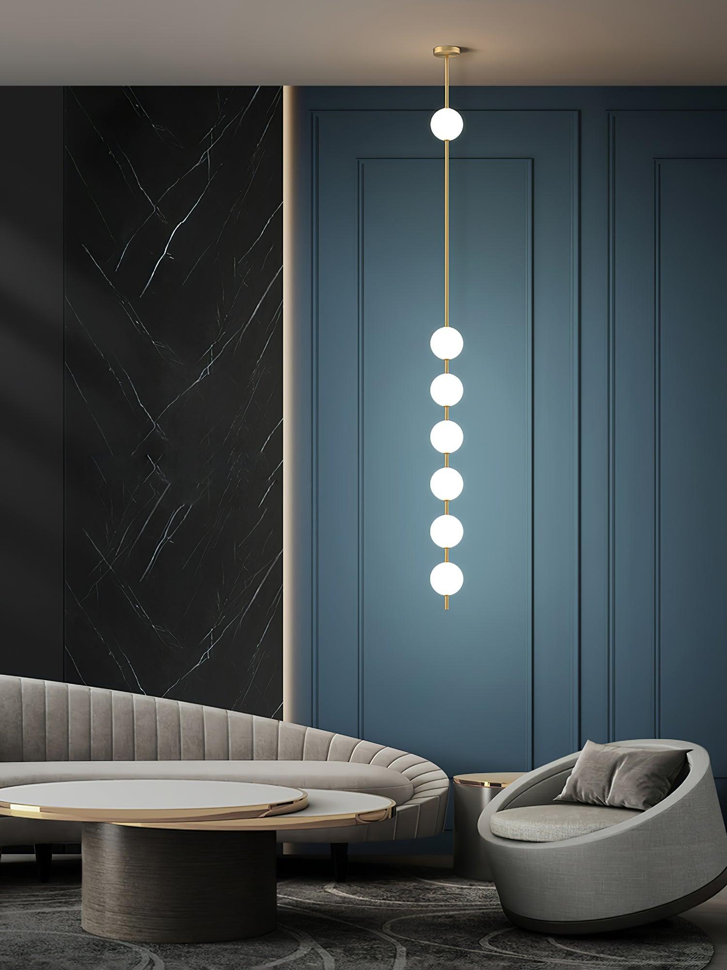 Halo Modern Brass Pendant Lamp - Letslighting