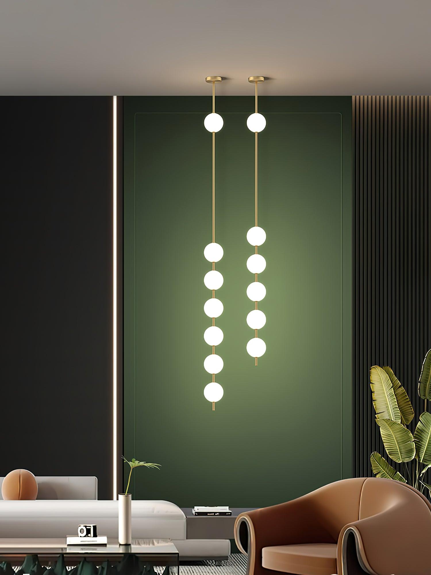 Halo Modern Brass Pendant Lamp - Letslighting