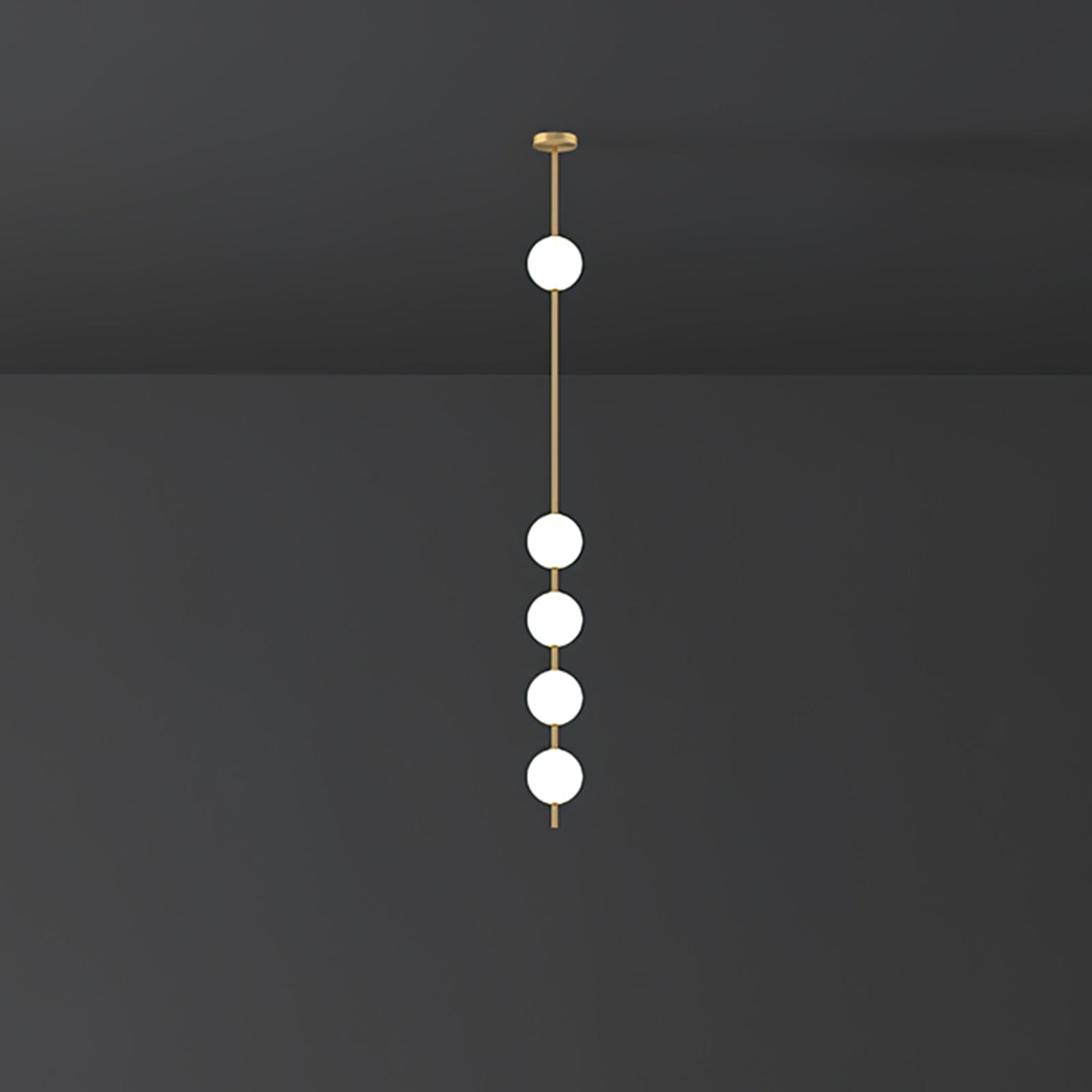 Halo Modern Brass Pendant Lamp - Letslighting