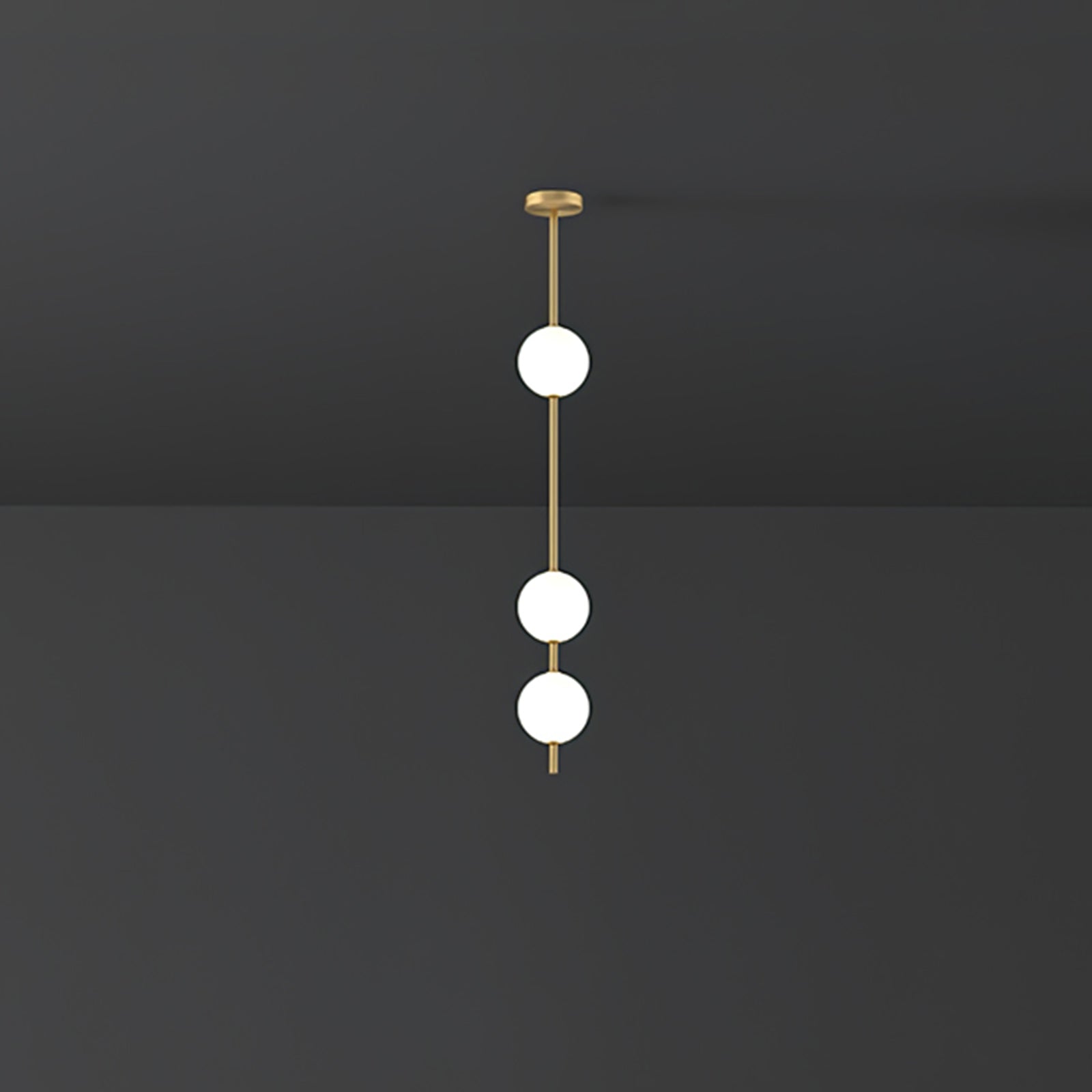 Halo Modern Brass Pendant Lamp - Letslighting