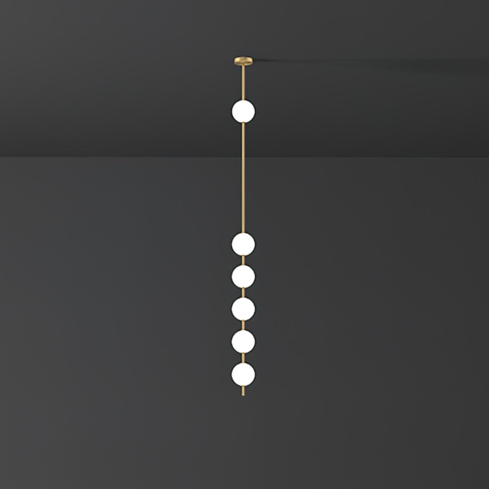Halo Modern Brass Pendant Lamp - Letslighting