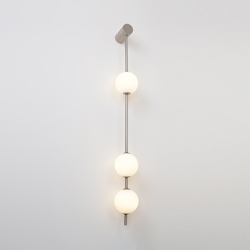 Lustra Wall Lamp Vertical Balls Brass - Letslighting